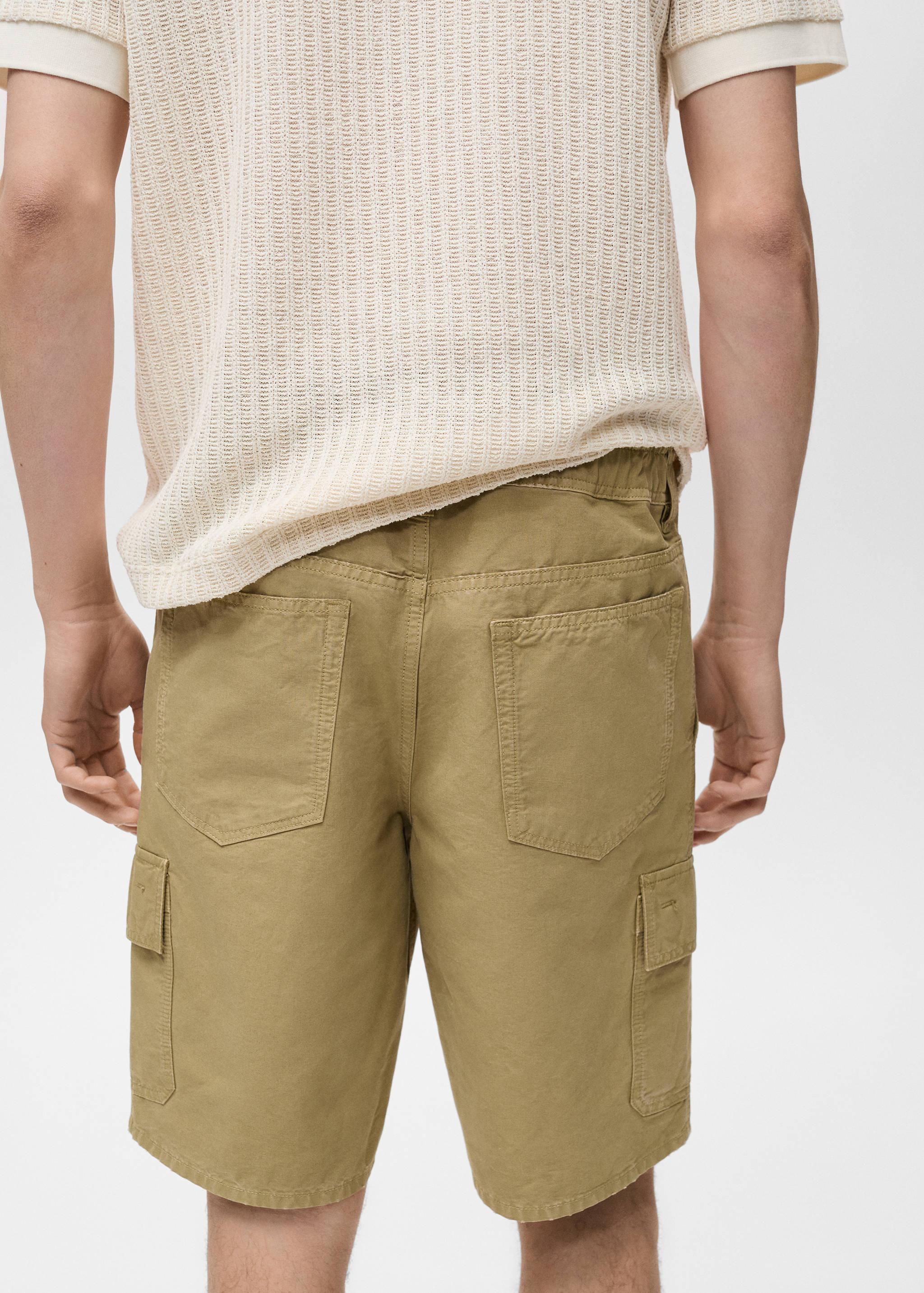 Cargo Bermuda shorts - Details of the article 6