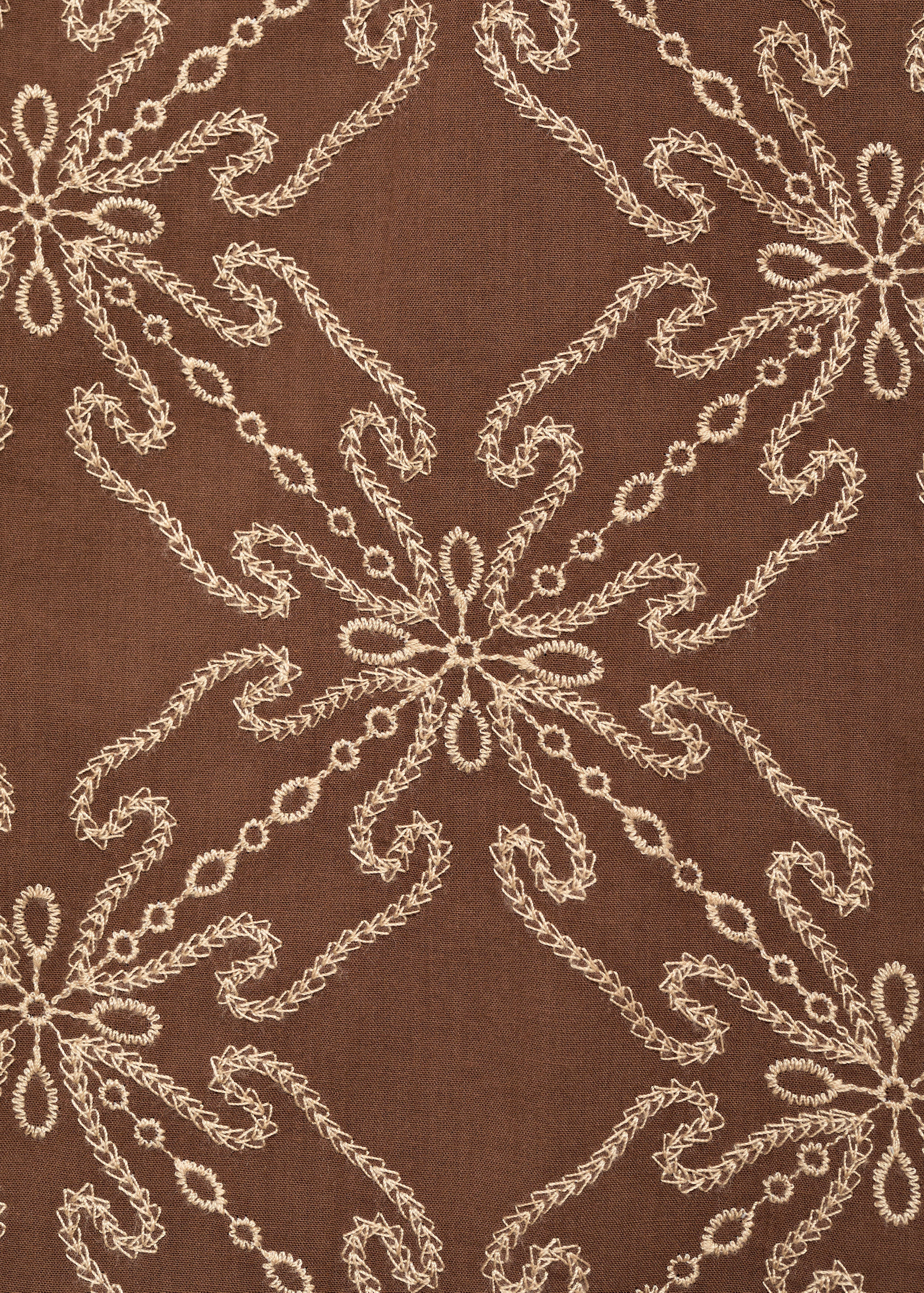 Chemise brodée manches courtes - Détail de l'article 0