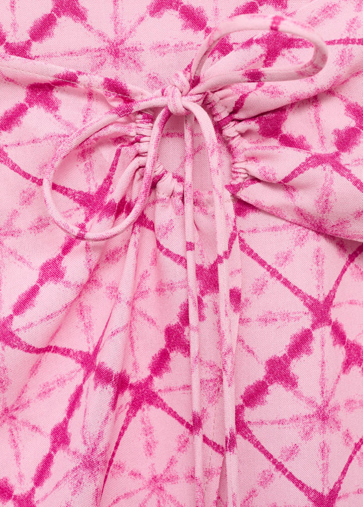 Wrap print skirt — Pink