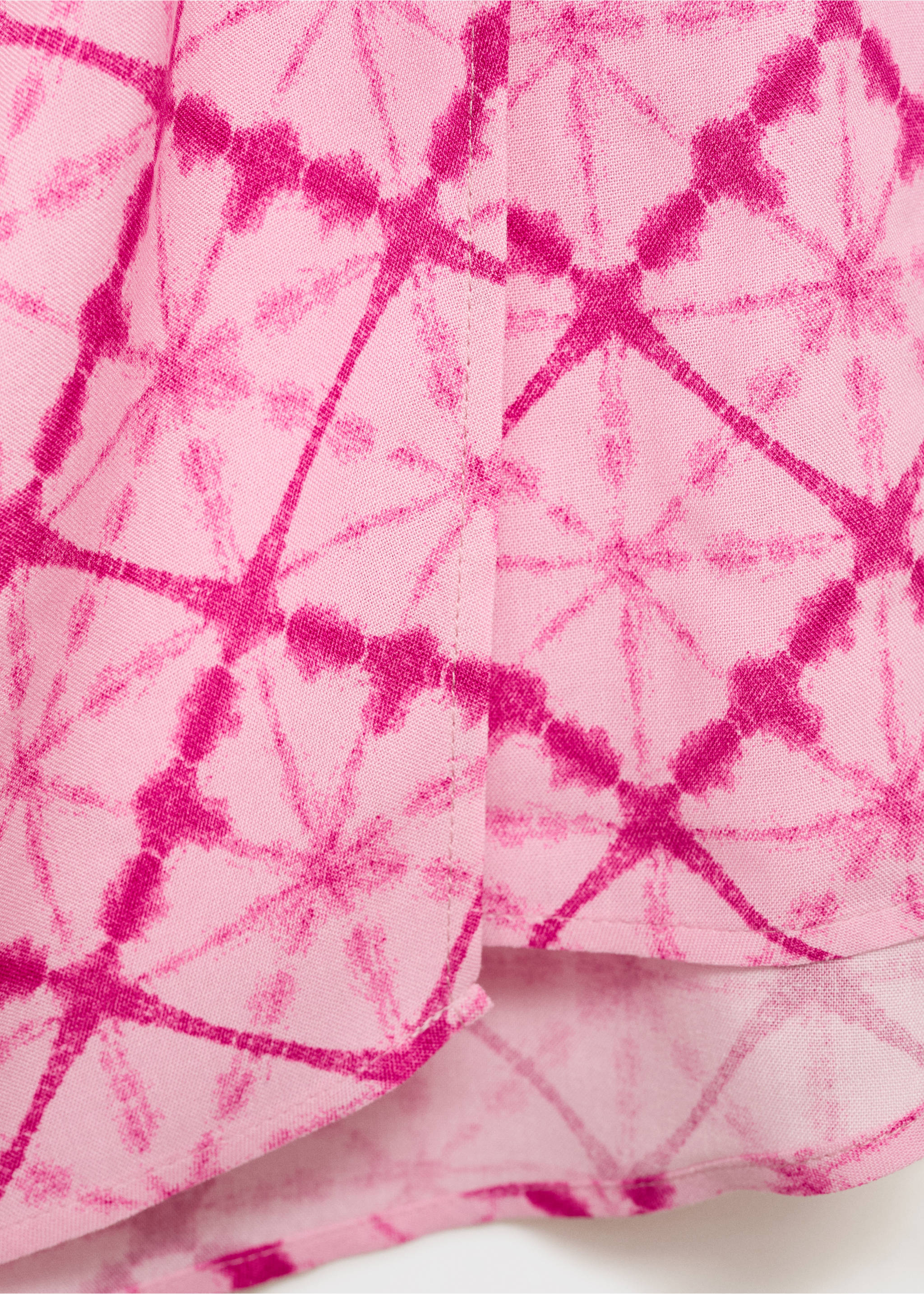 Anvelop kesim desenli etek - Ürün detayı 0, Pembe. Ref: 87039221-00.