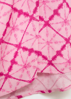 Wrap print skirt — Pink 9
