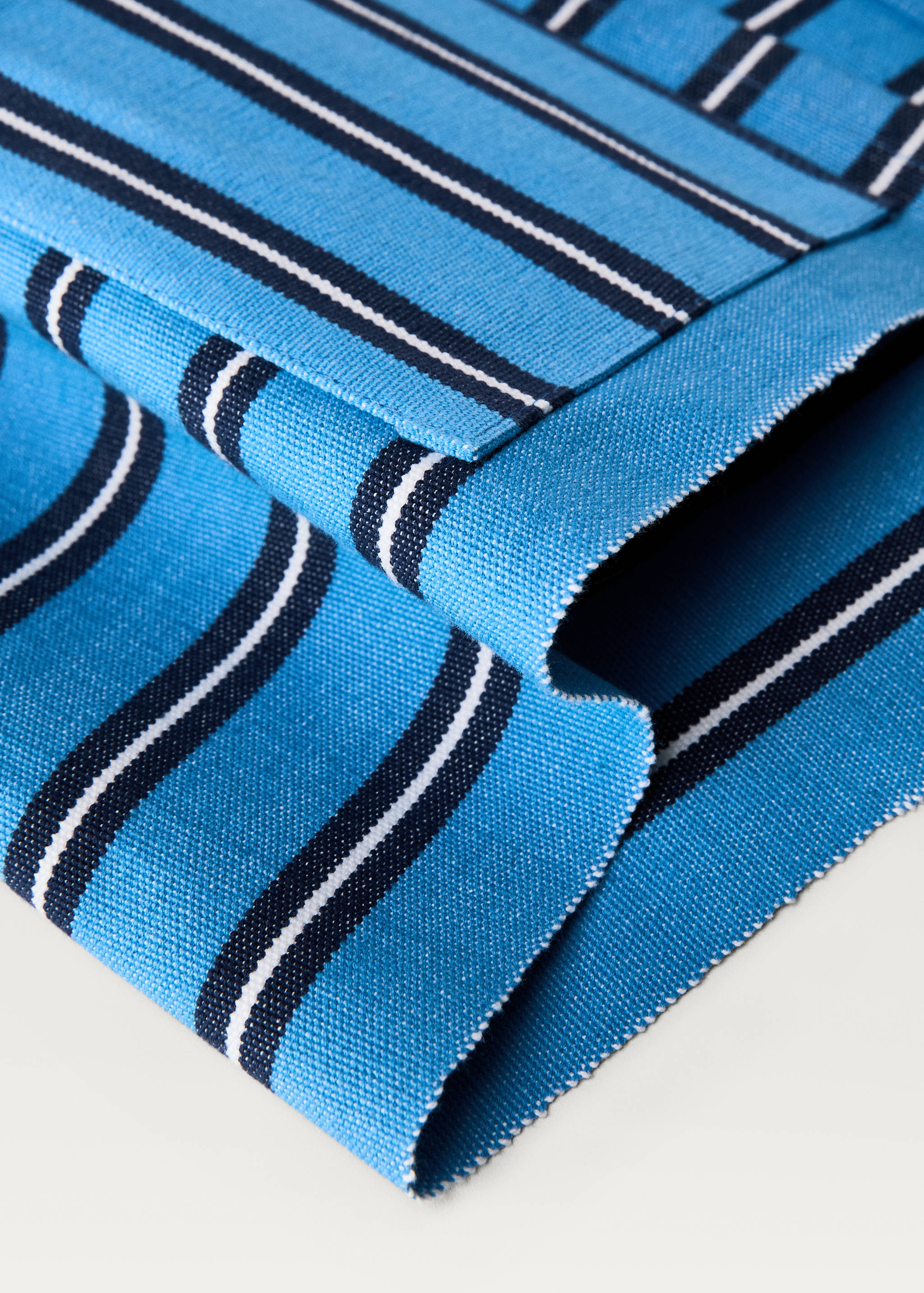 Cotton multi-striped placemats - Details of the article 1