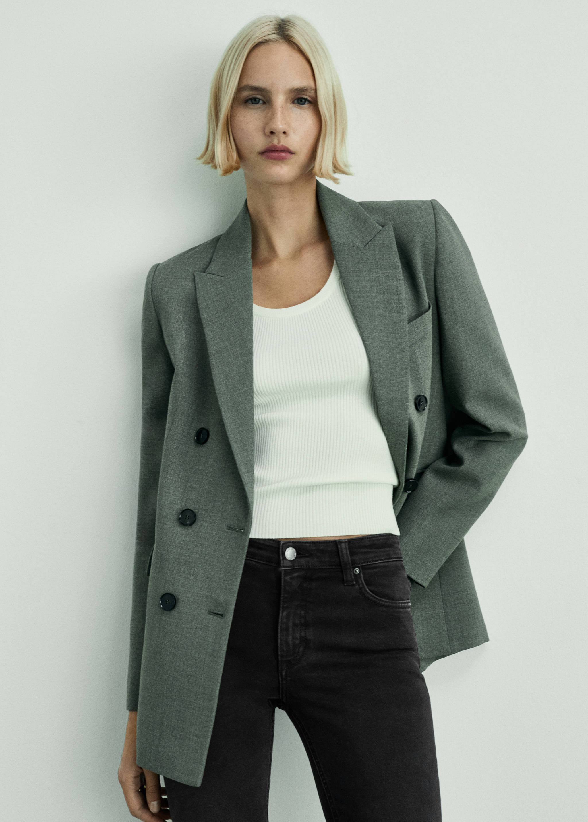 Mid-rise skinny jeans - Details of the article 1