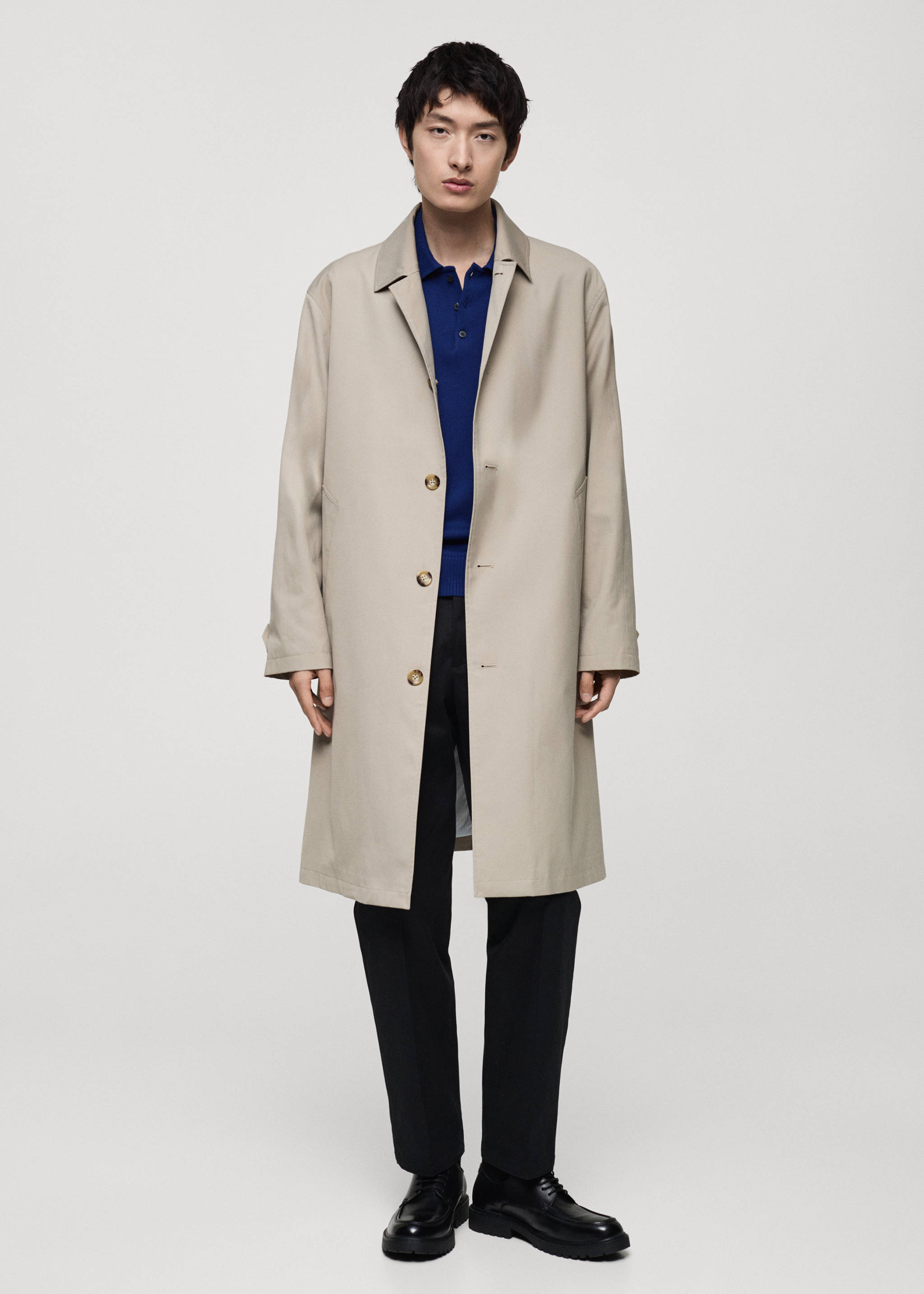 100% cotton knitted polo shirt - Details of the article 6