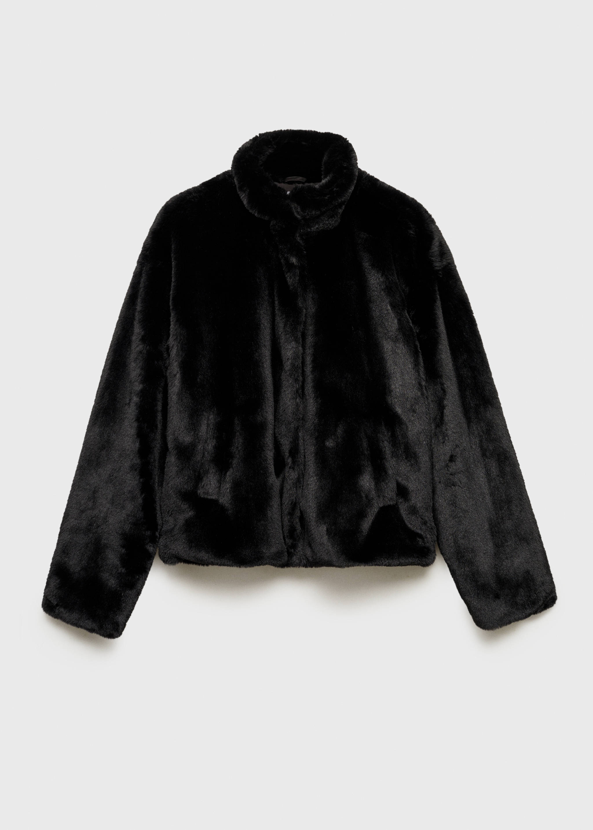 Fur zipper coat - Article without model