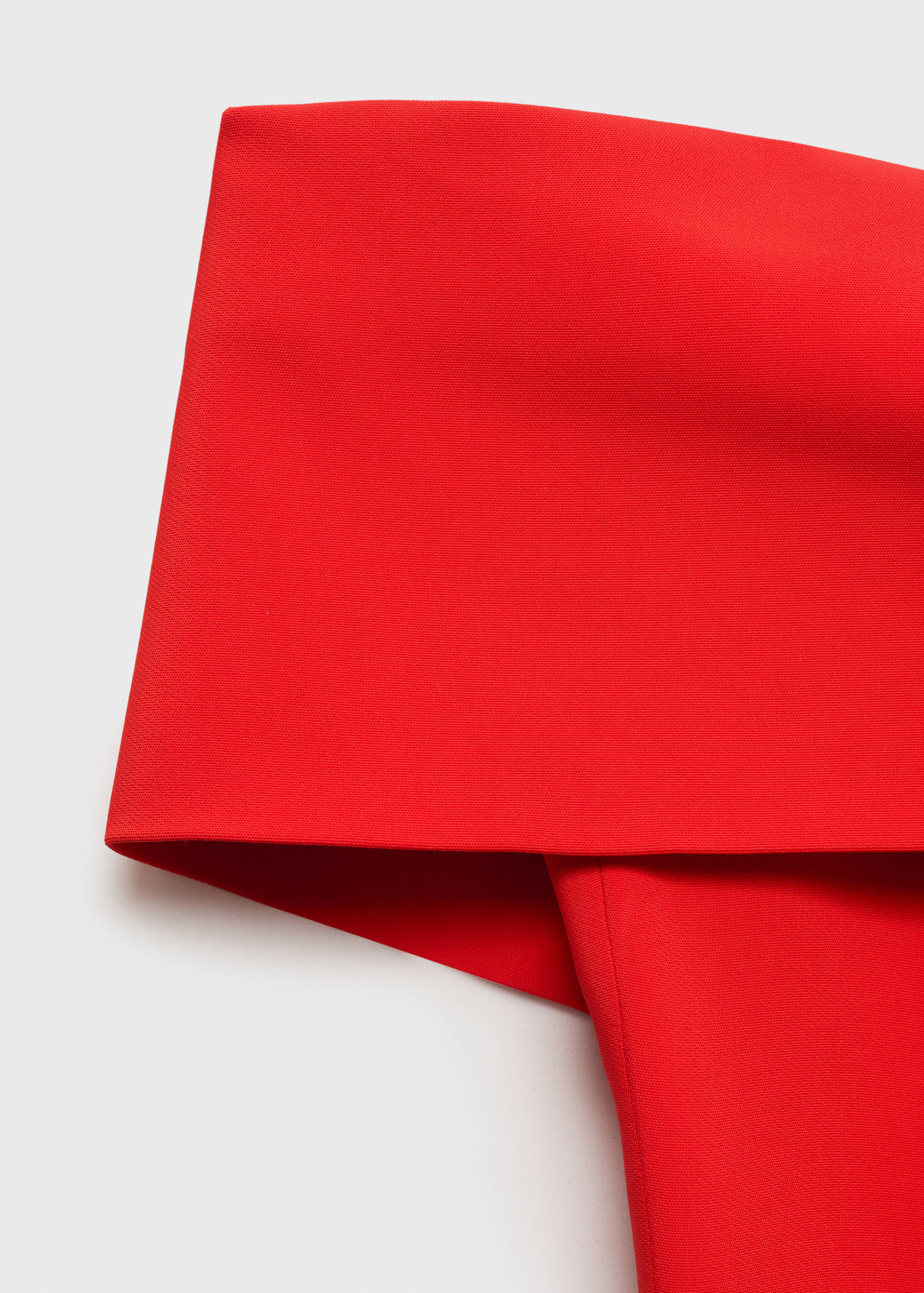 Vestido hombros descubiertos detalle abertura - Detalle del artículo 0