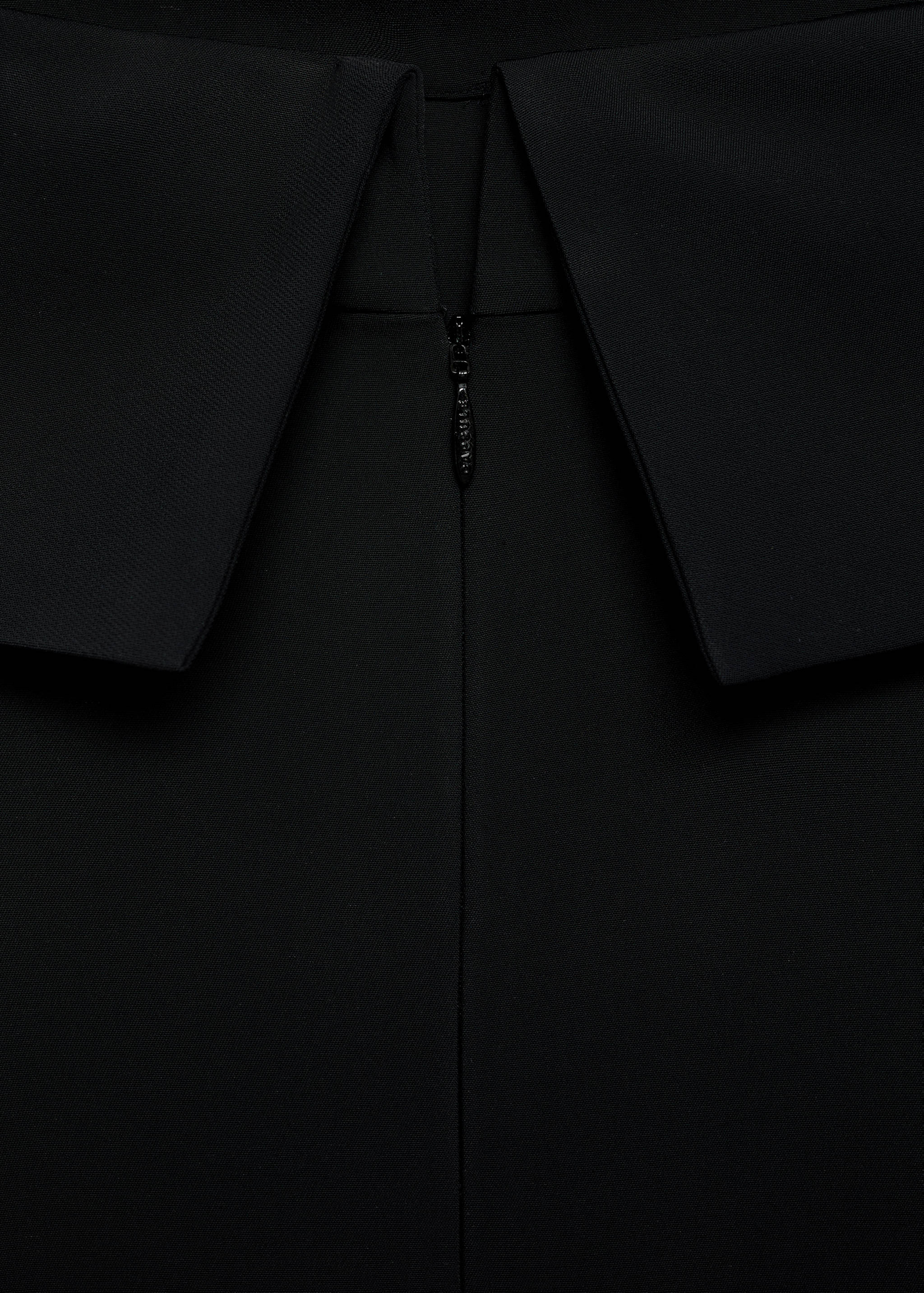 Off-the-shoulder dress with slit detail - Details of the article 8