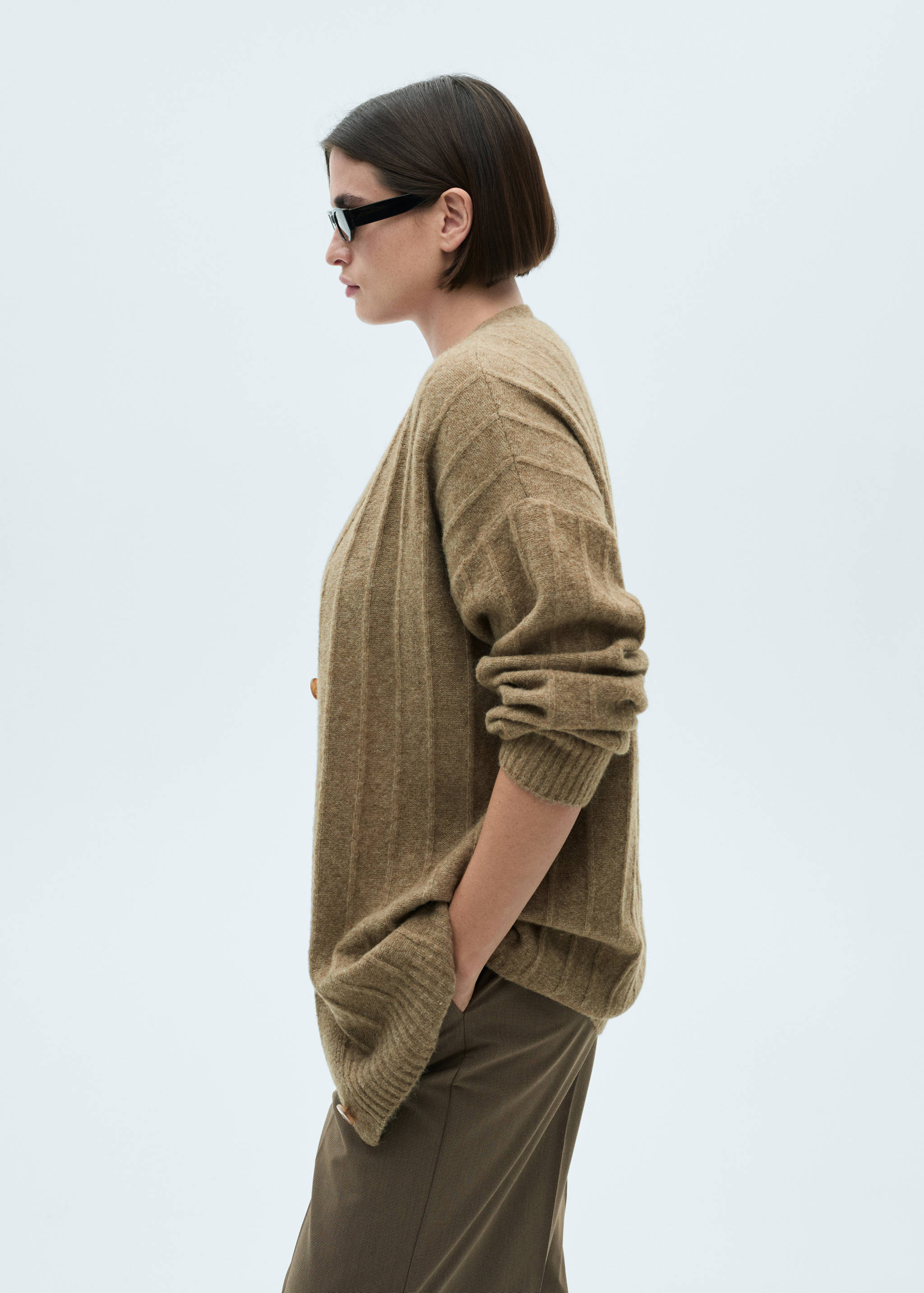 Cardigan long à boutons - Détail de l'article 5