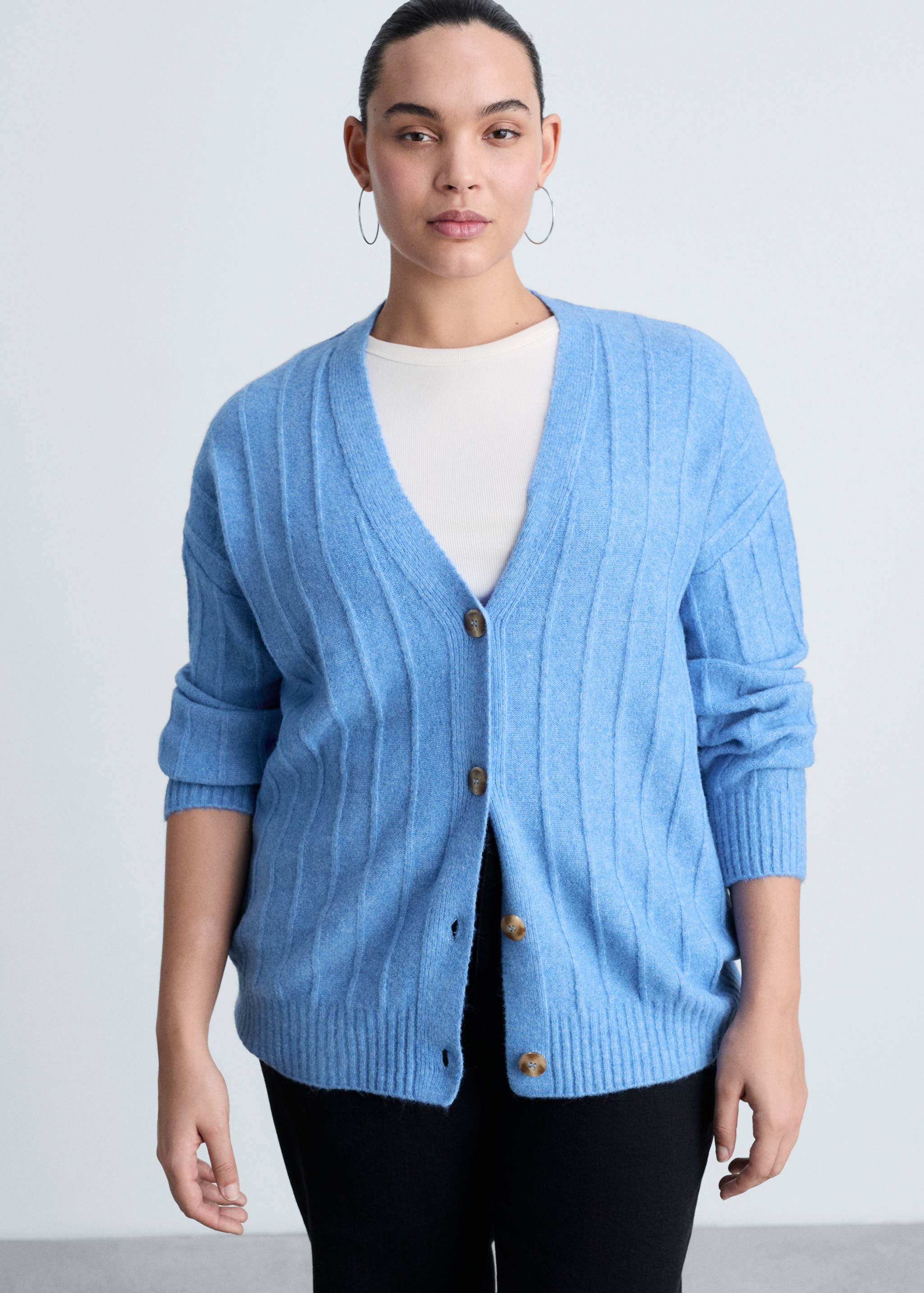 Cardigan long à boutons - Détail de l'article 5