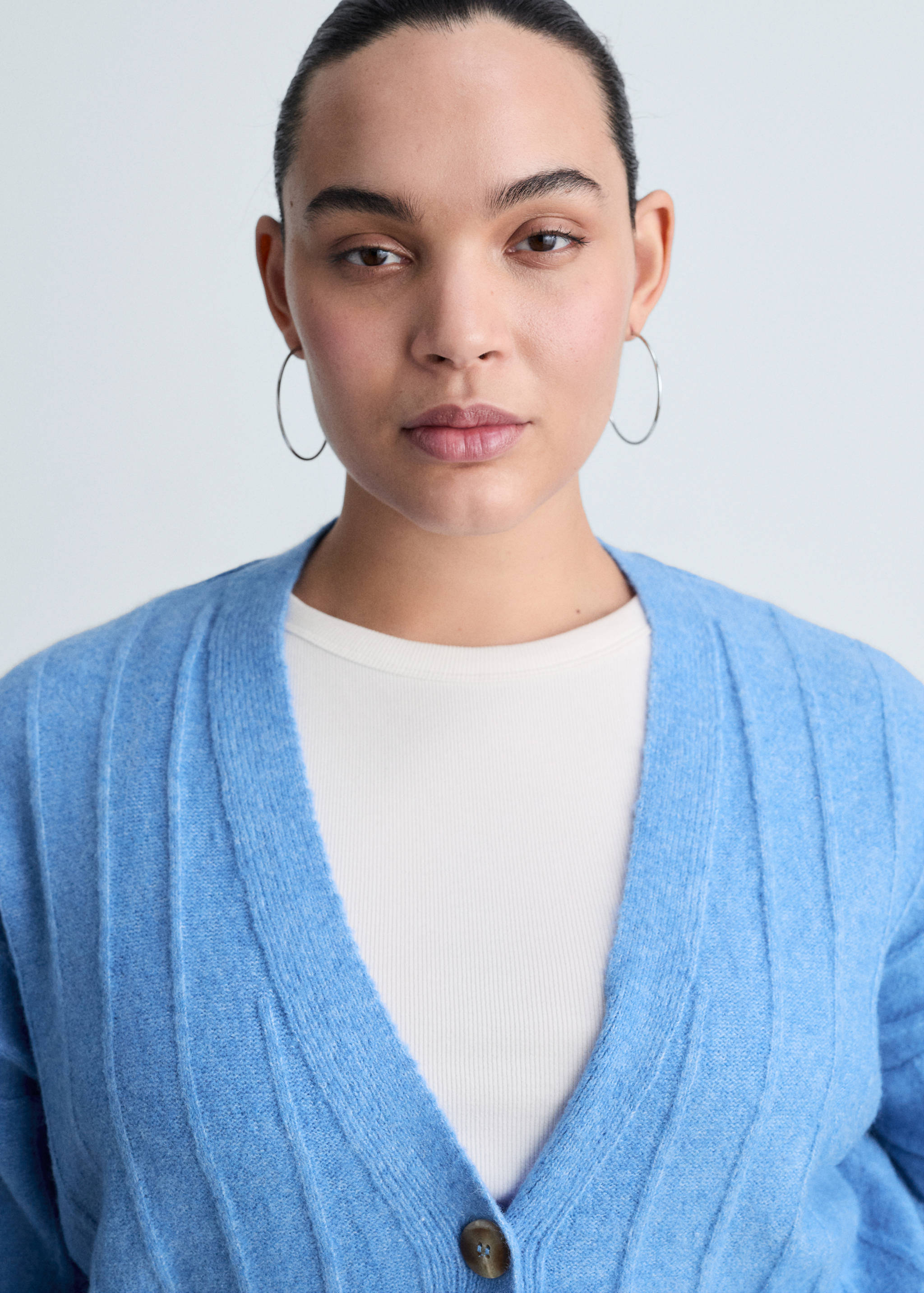 Cardigan long à boutons - Détail de l'article 4