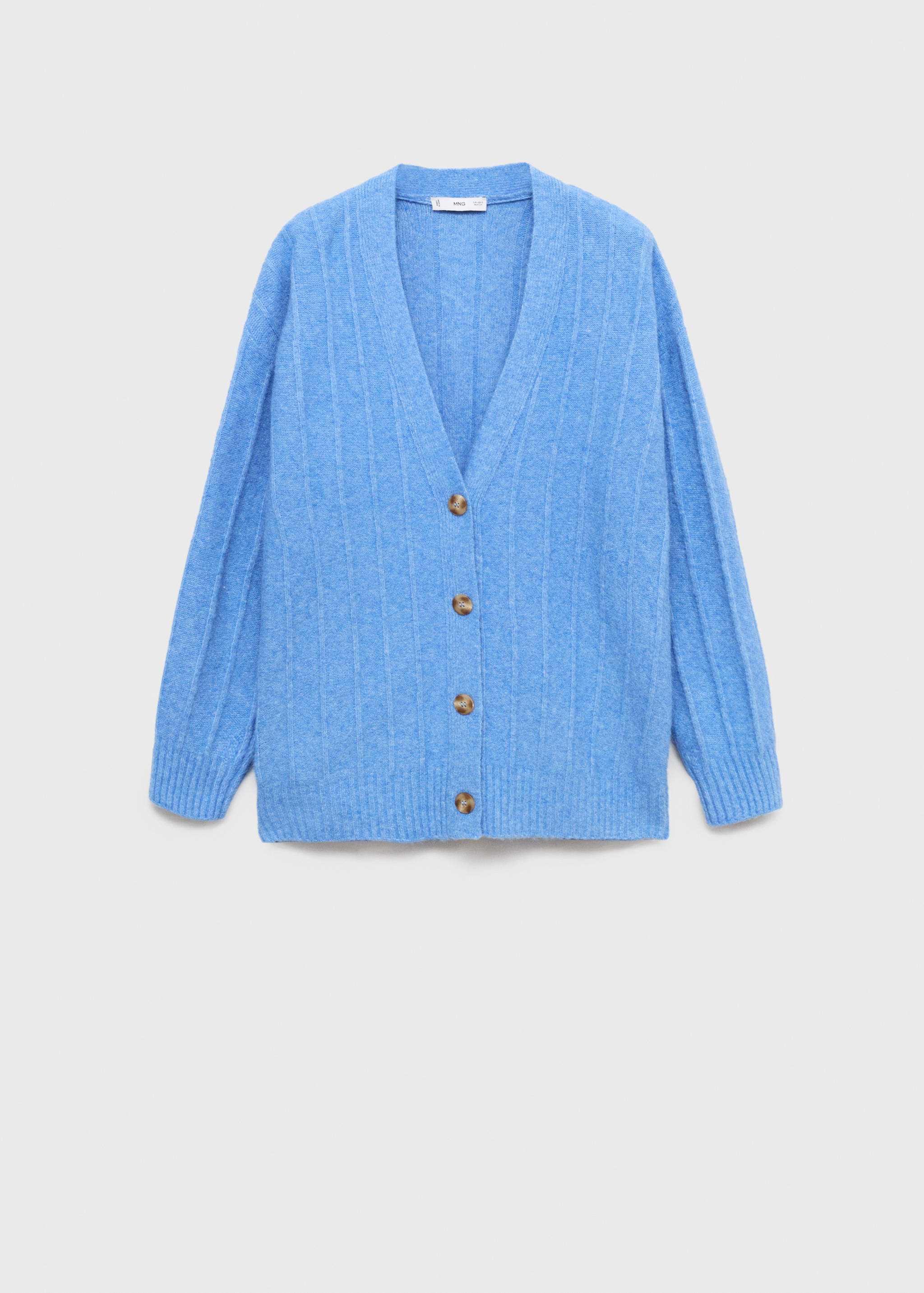 Cardigan long à boutons - Article sans modèle