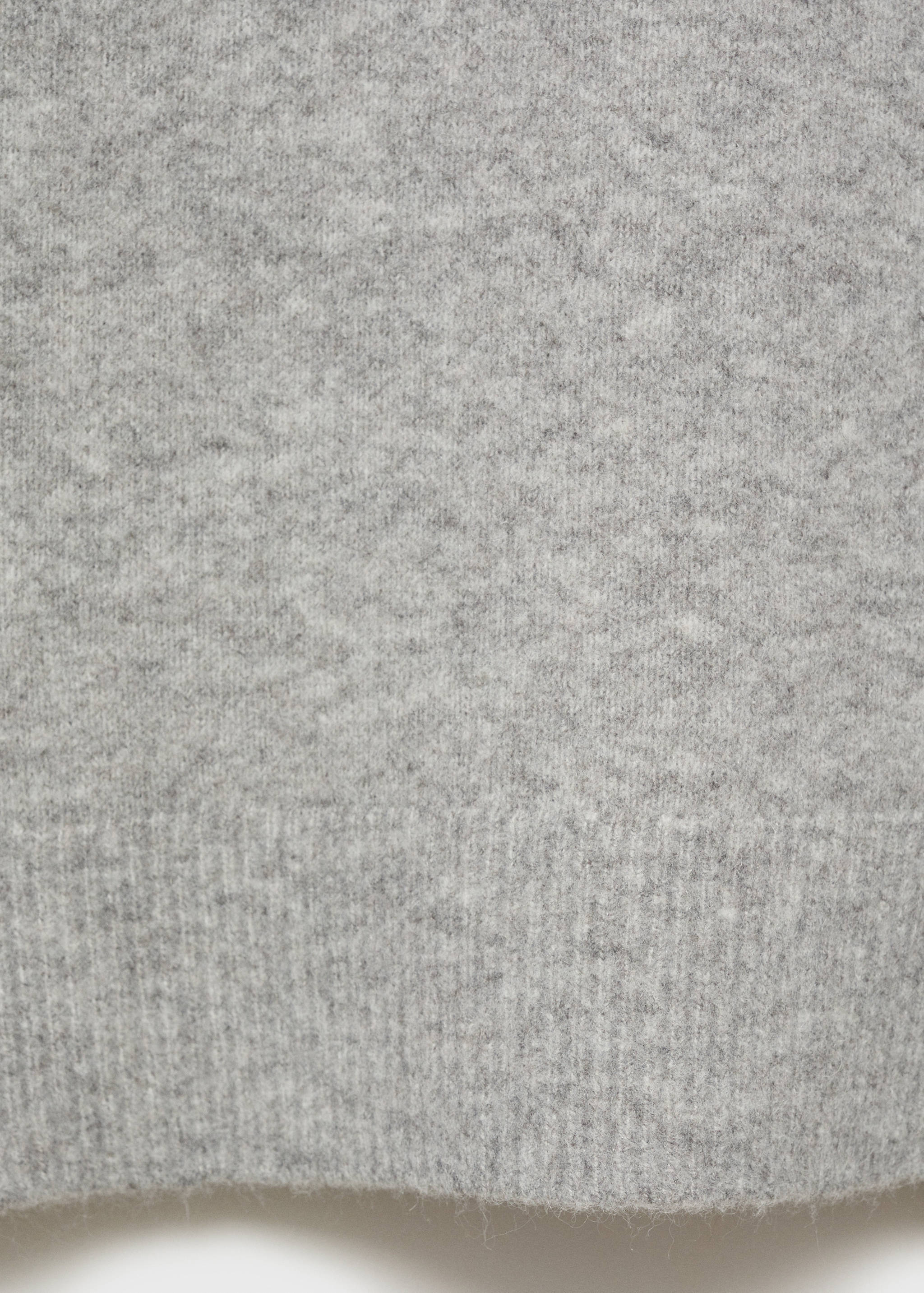 Knitted turtleneck dress - Details of the article 0