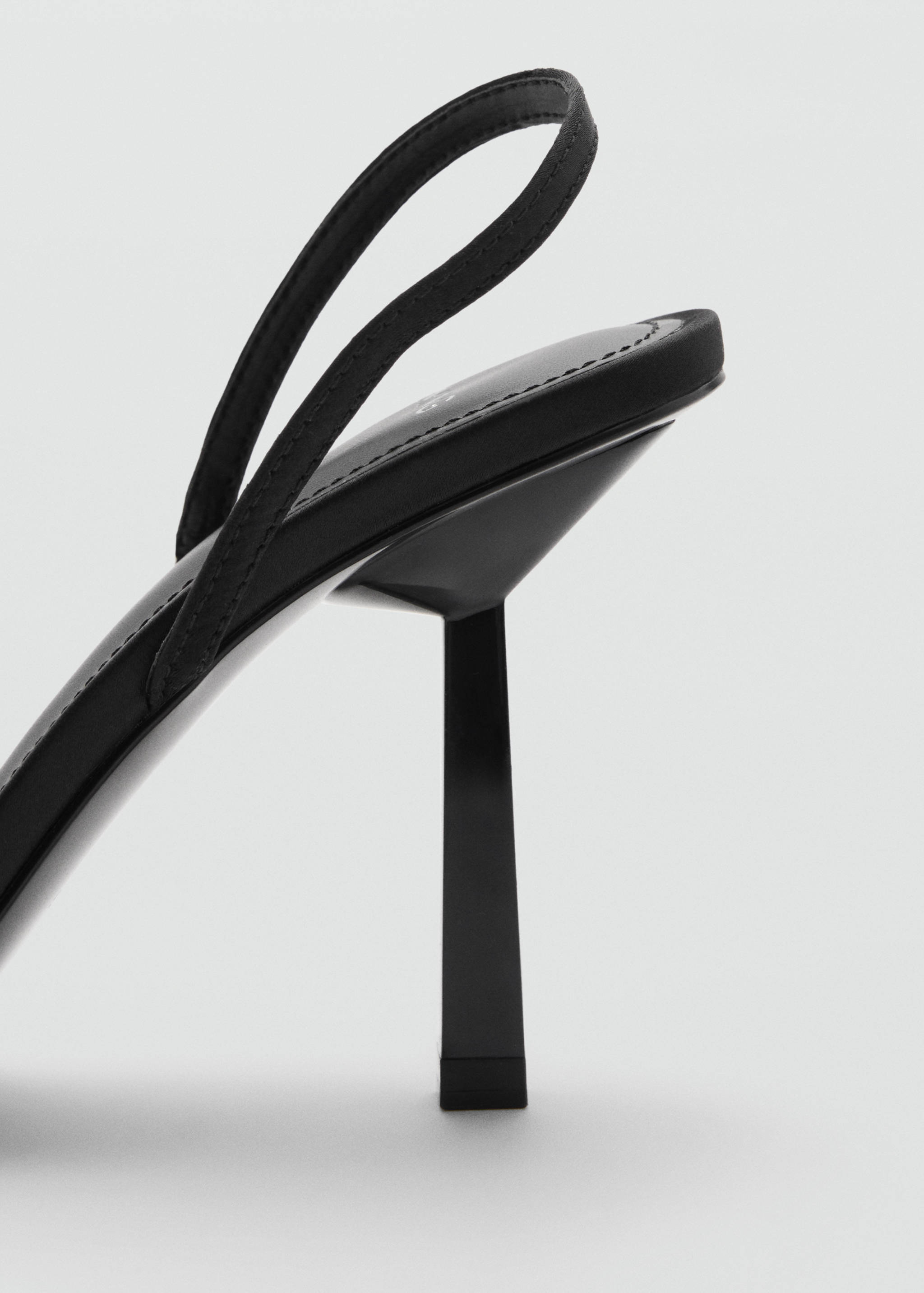 Heeled sandal with strass strap - Details of the article 1