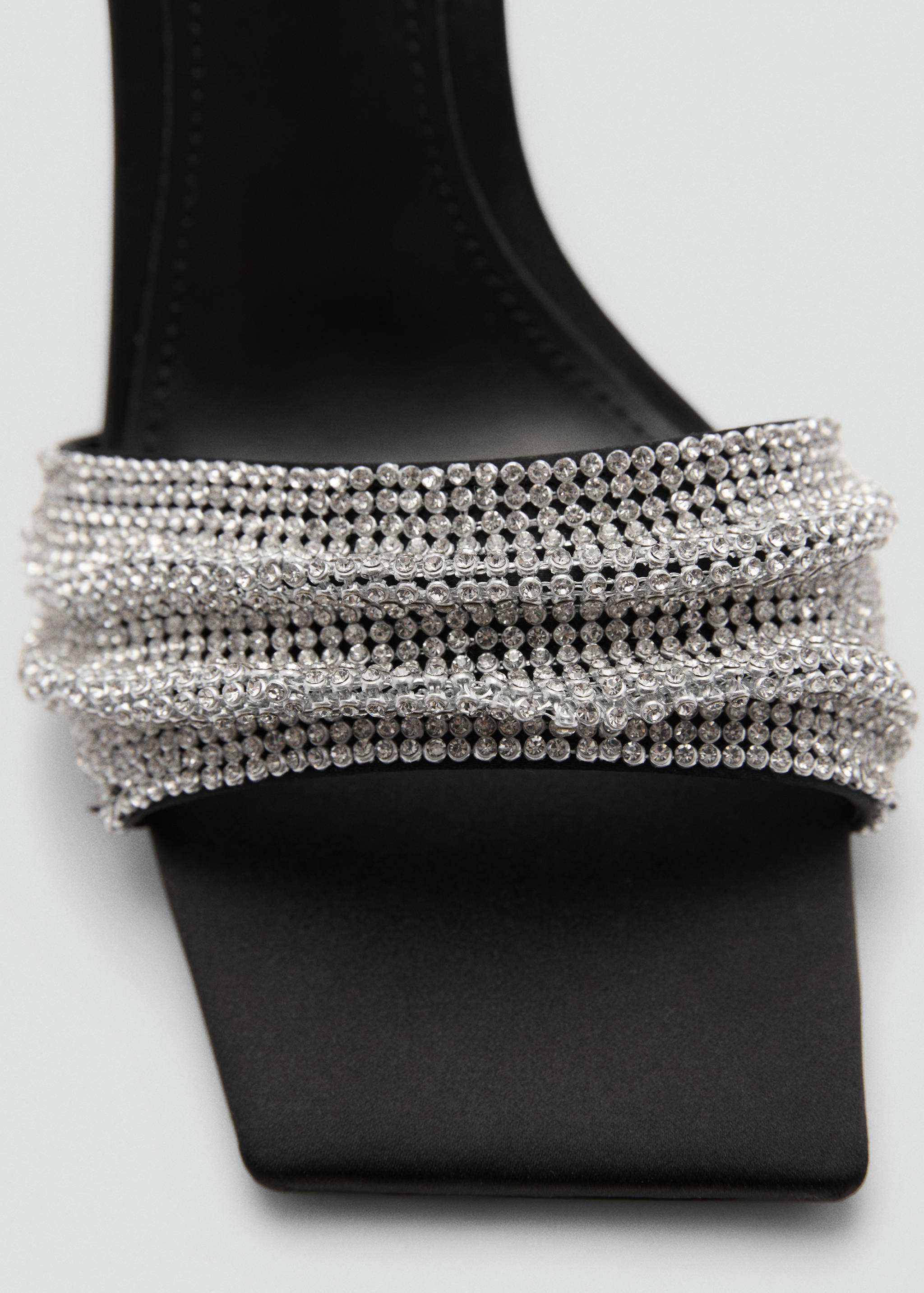 Heeled sandal with strass strap - Details of the article 2