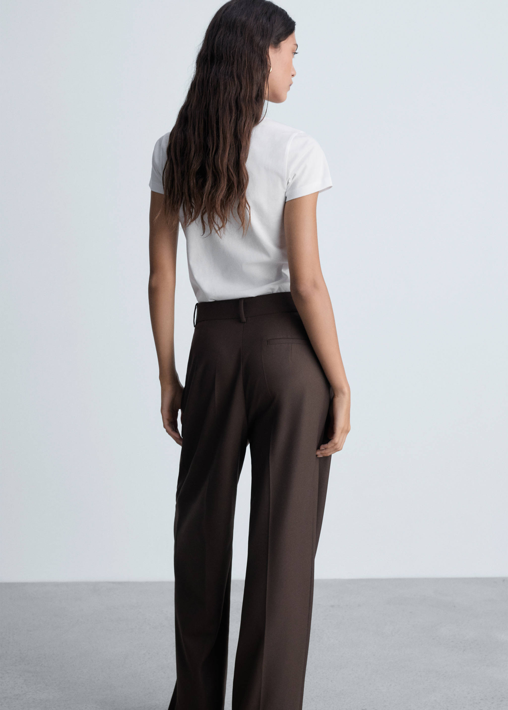 Logo print cotton t-shirt - Reverse of the article