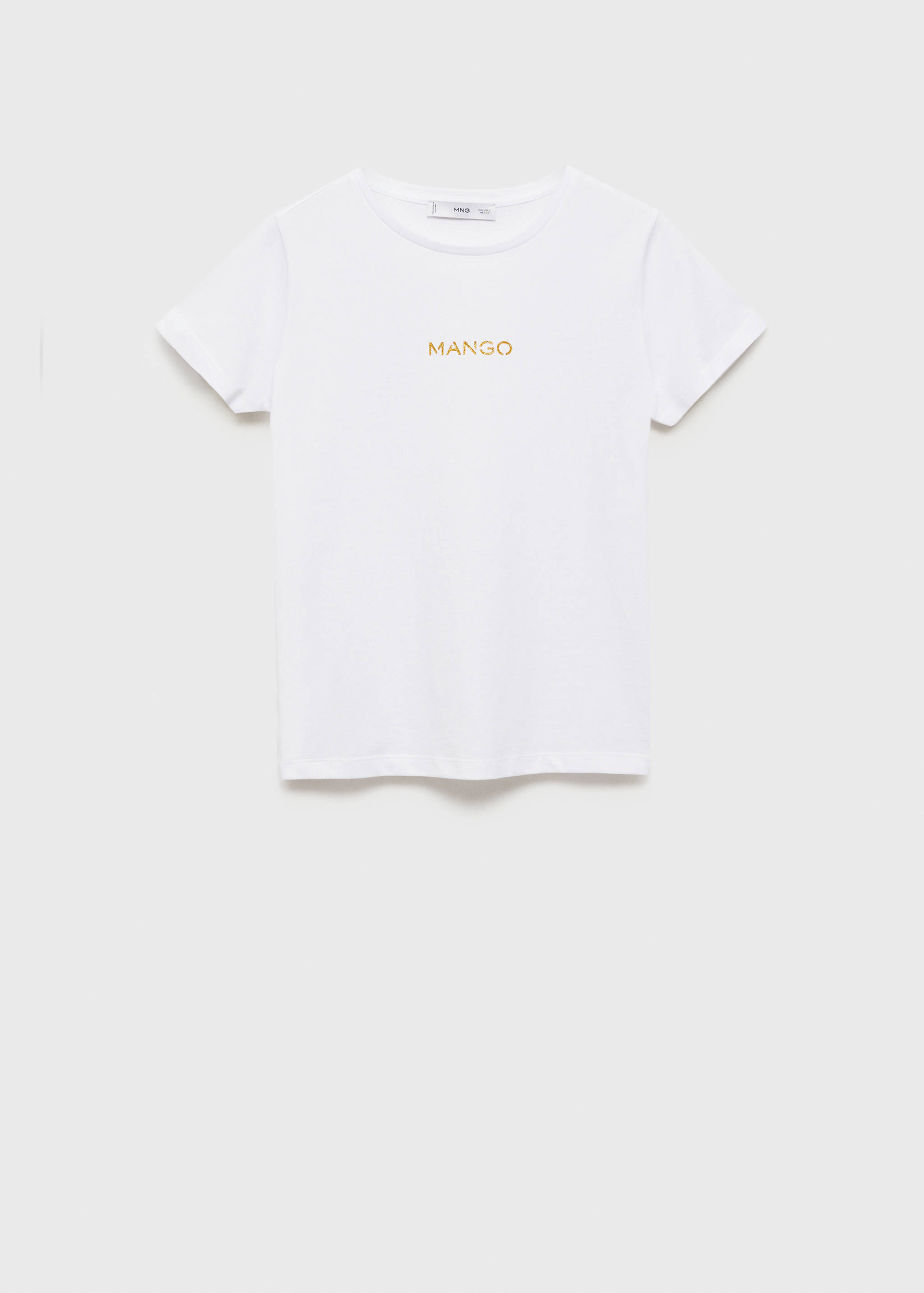 Logo print cotton t-shirt - Article without model