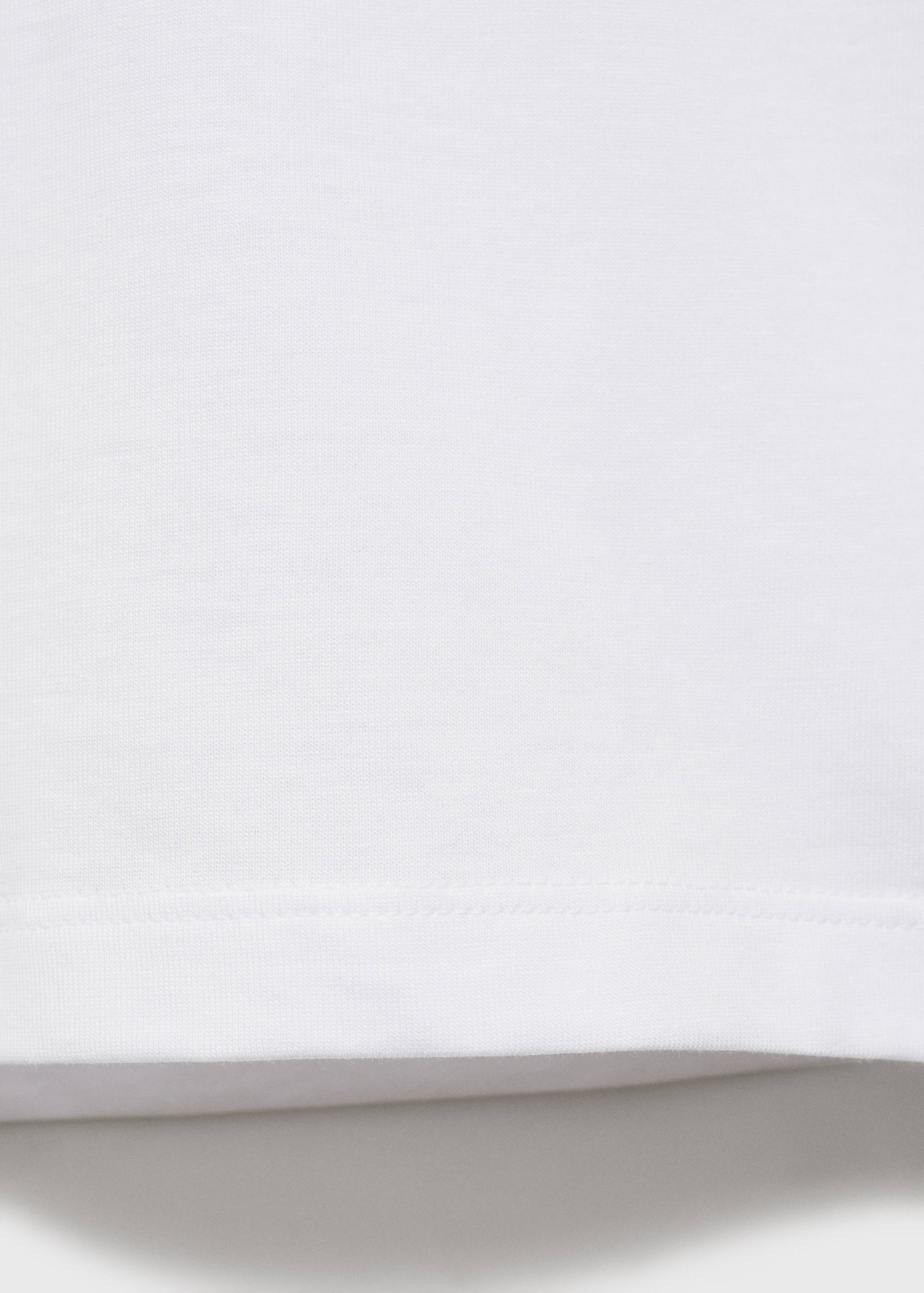 Logo print cotton t-shirt - Details of the article 0