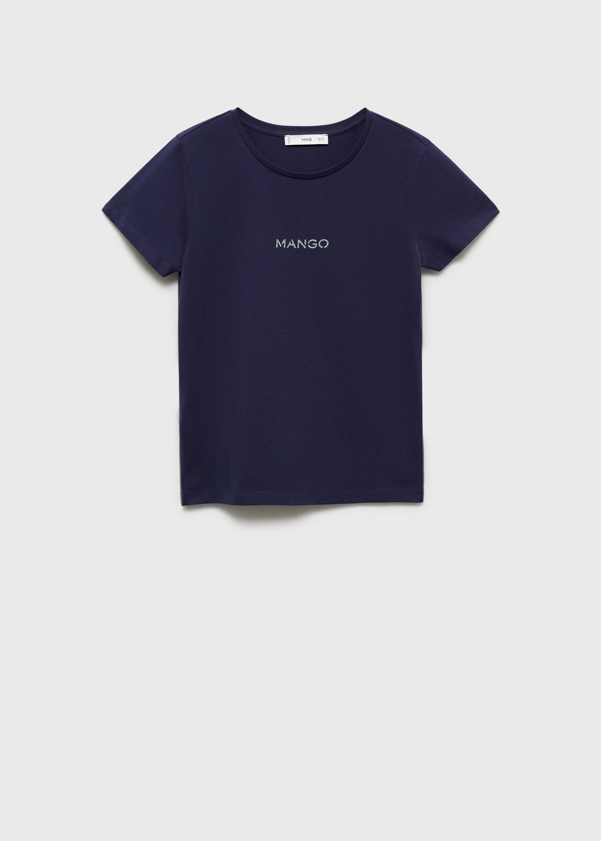 T-shirt coton imprimé logo - Article sans modèle