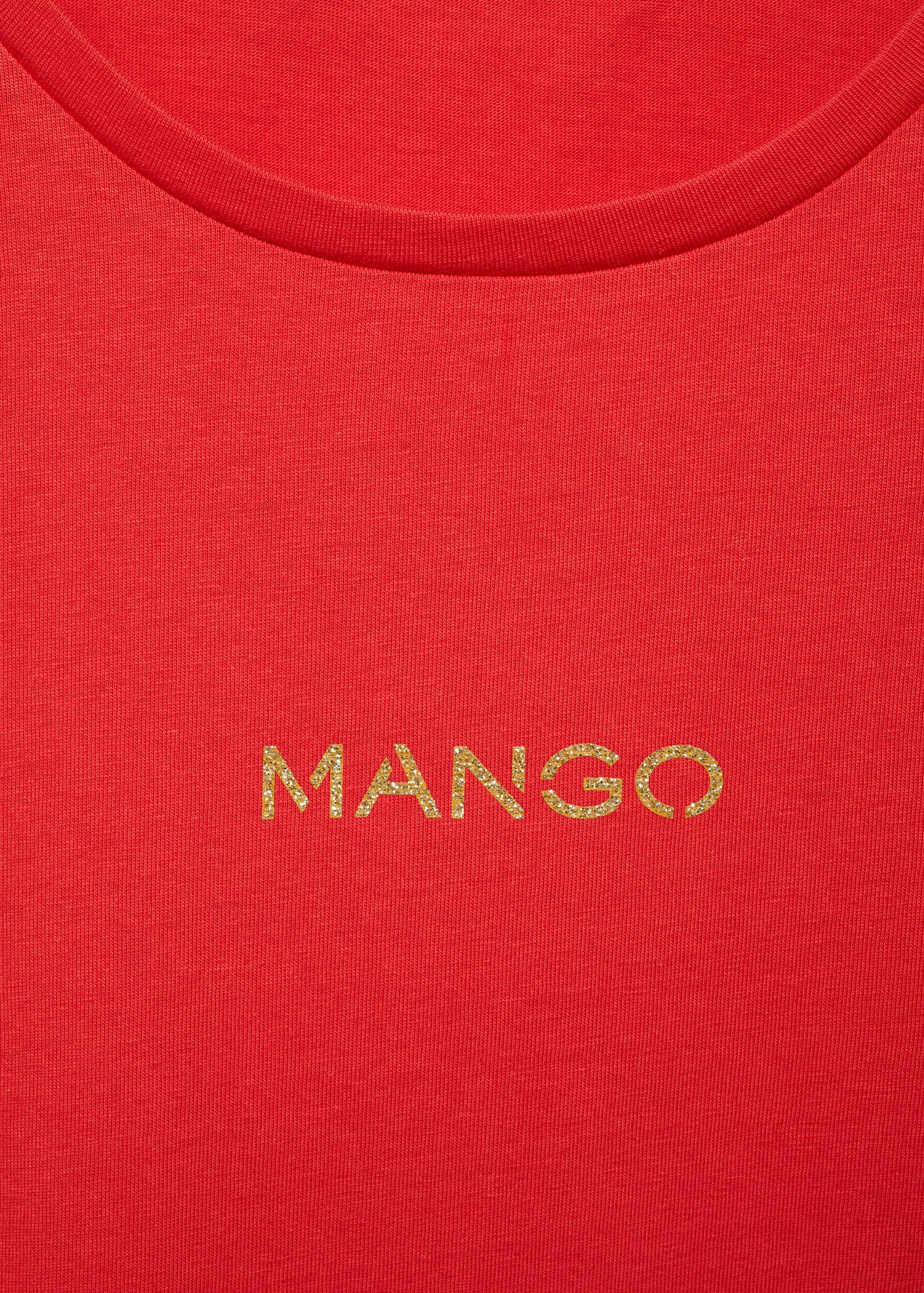 Logo print cotton t-shirt - Details of the article 8