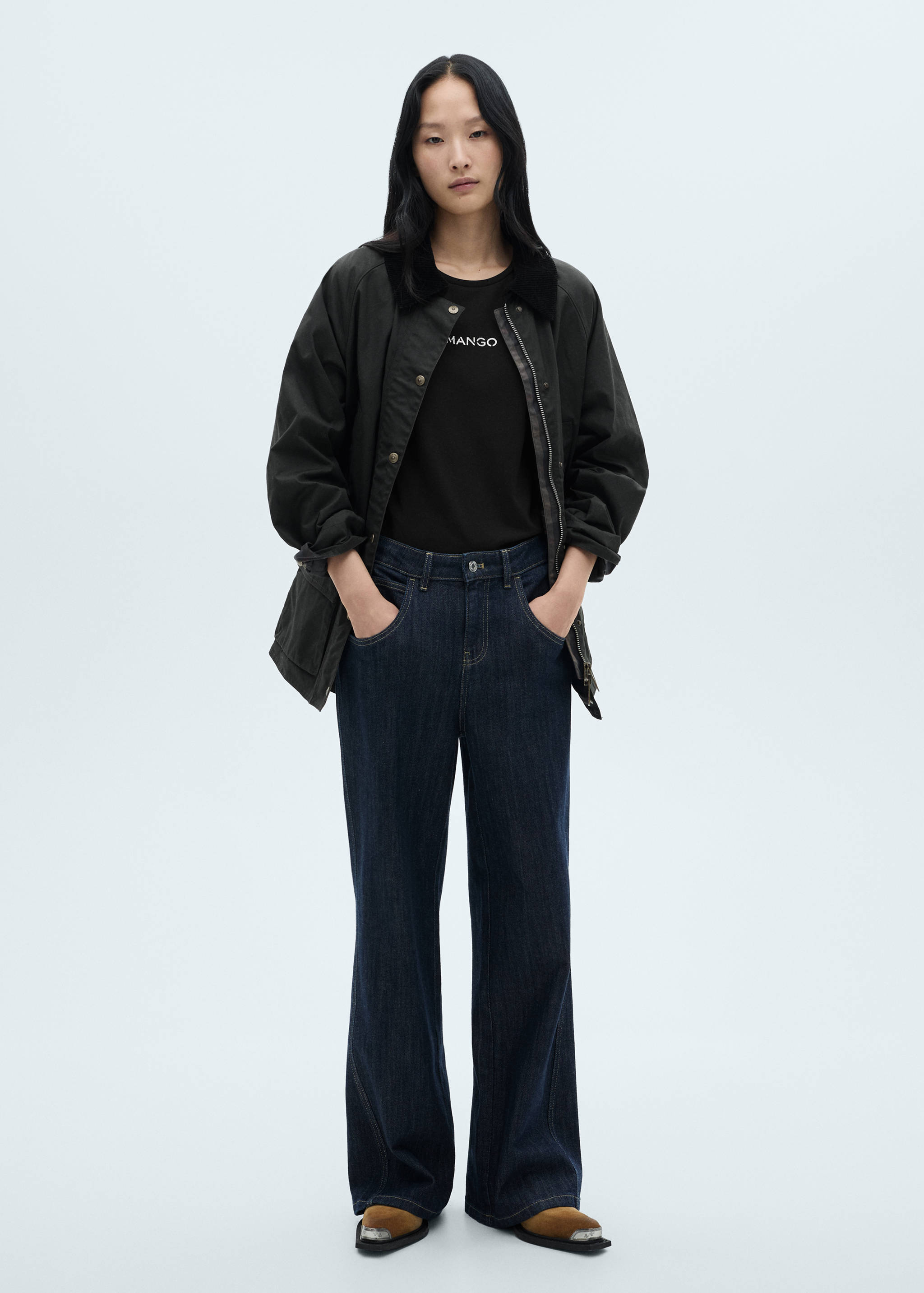 Logo print cotton t-shirt - General plane