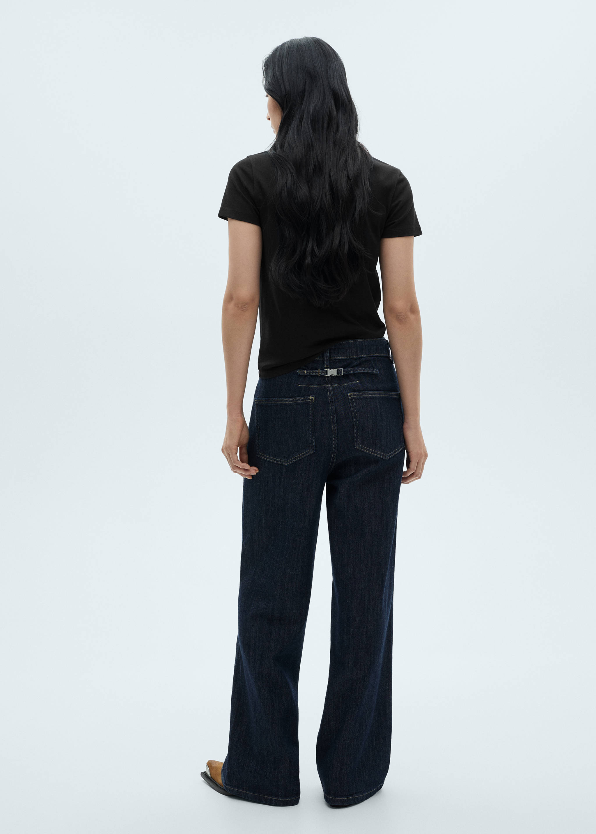 Logo print cotton t-shirt - Reverse of the article