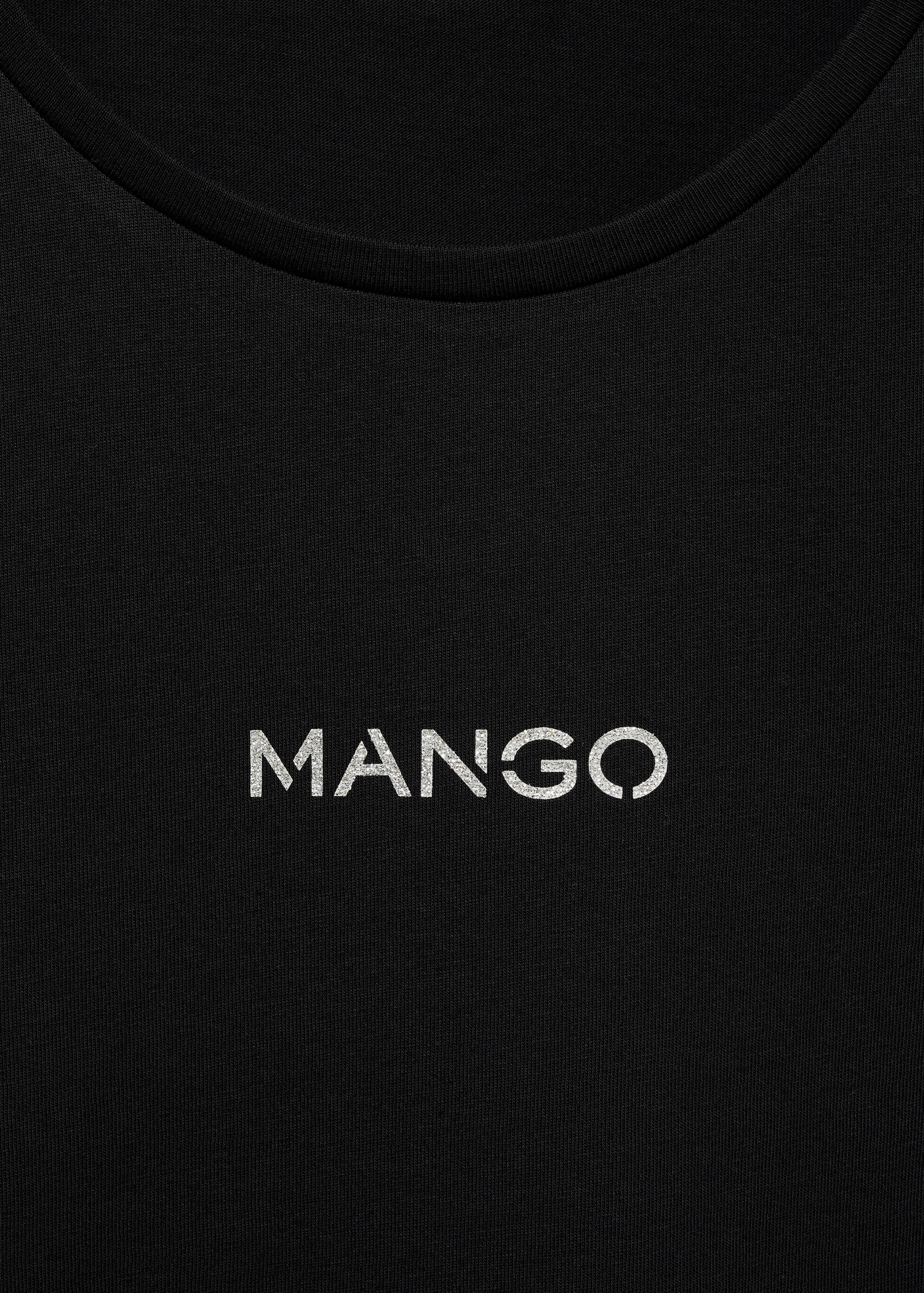 Logo print cotton t-shirt - Details of the article 8