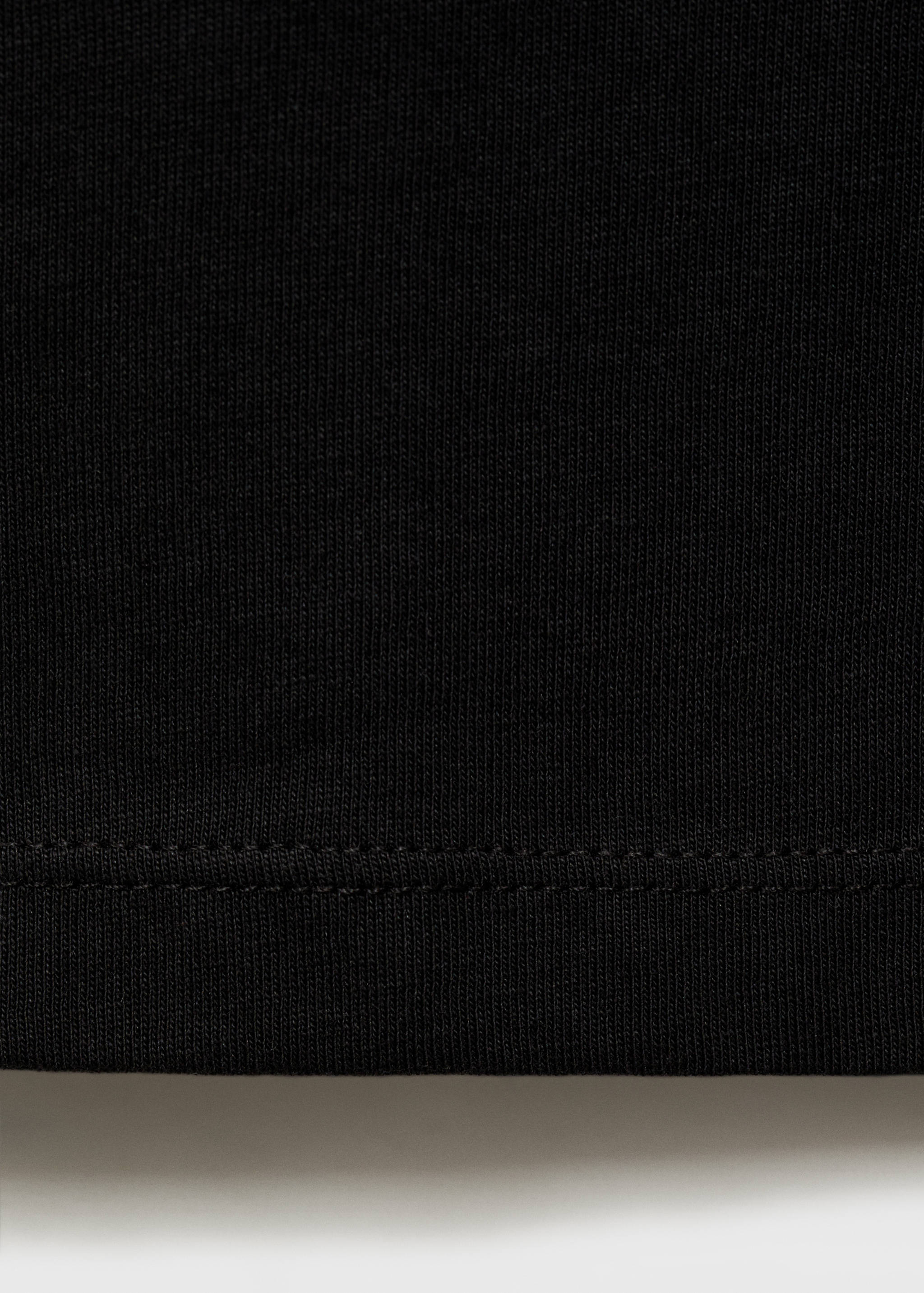 Logo print cotton t-shirt - Details of the article 0