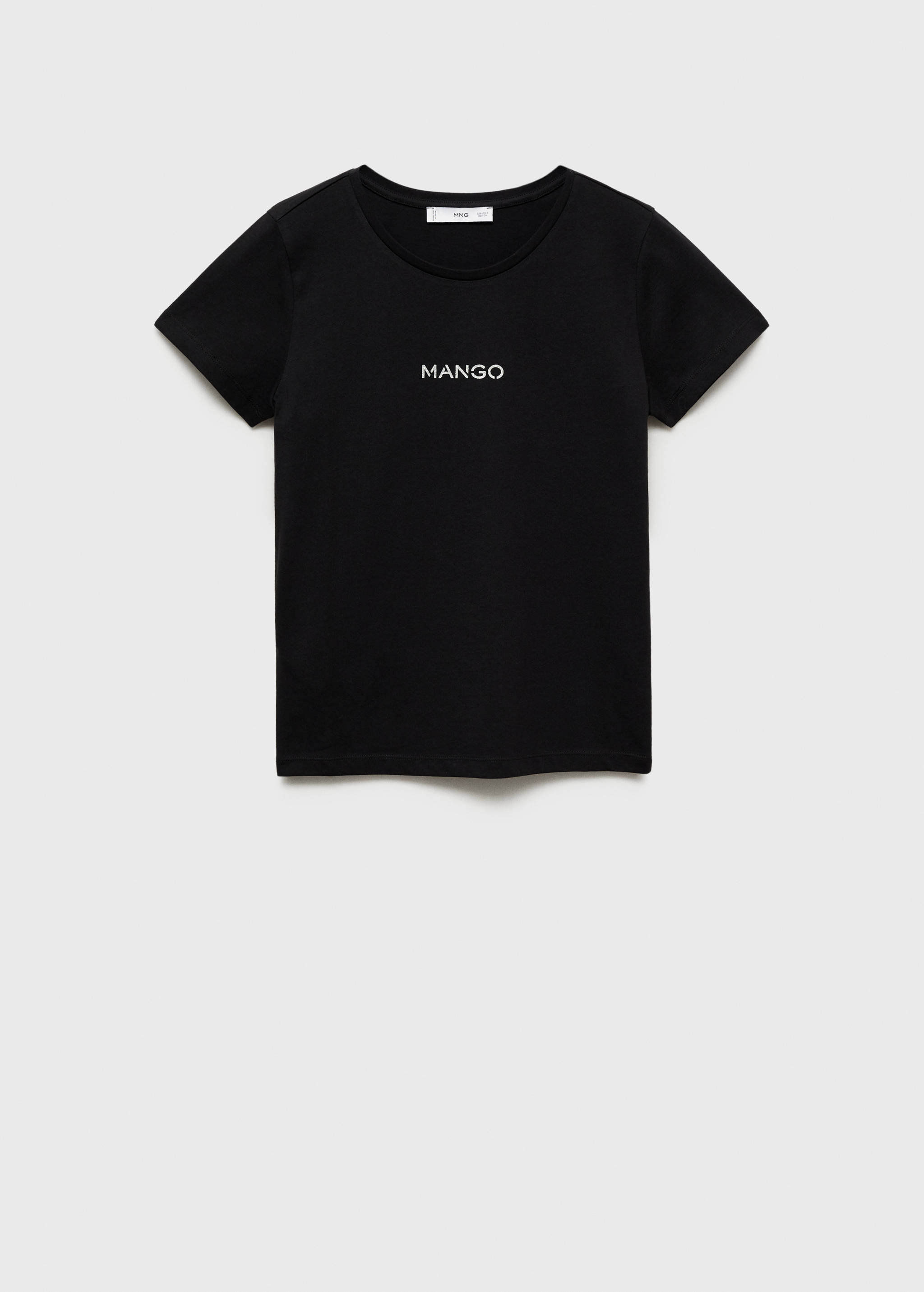 T-shirt coton imprimé logo - Article sans modèle