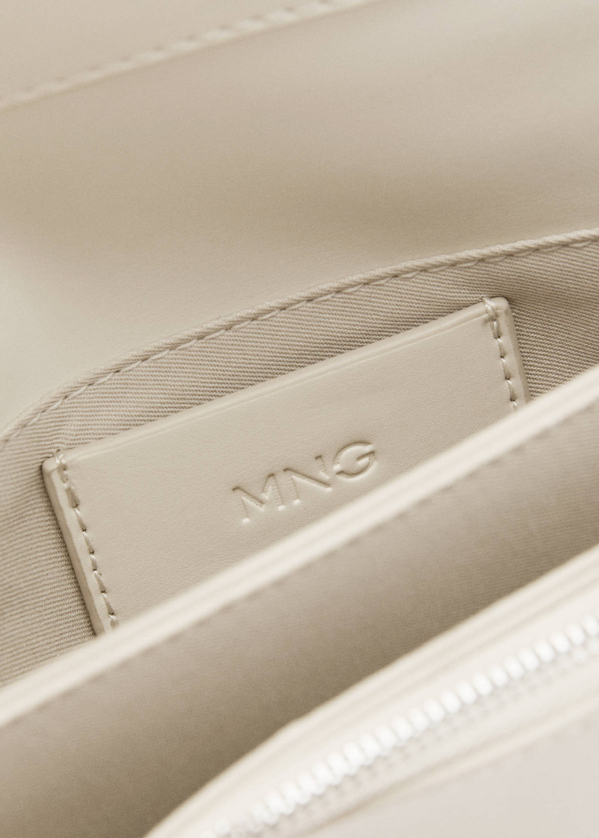 Crossbody bag with flap — Off White