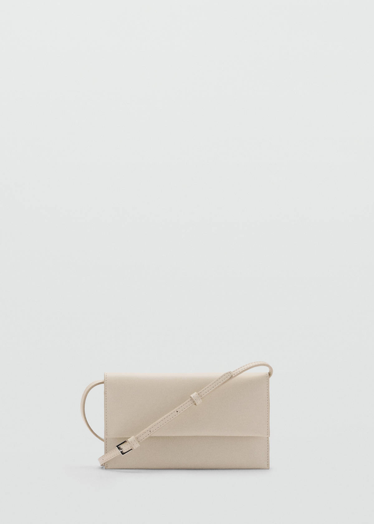 Crossbody bag with flap — Off White