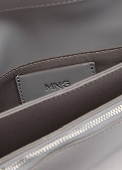 Crossbody bag with flap — Blue 4
