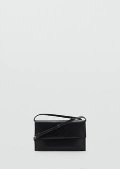 Crossbody bag with flap — Black 5