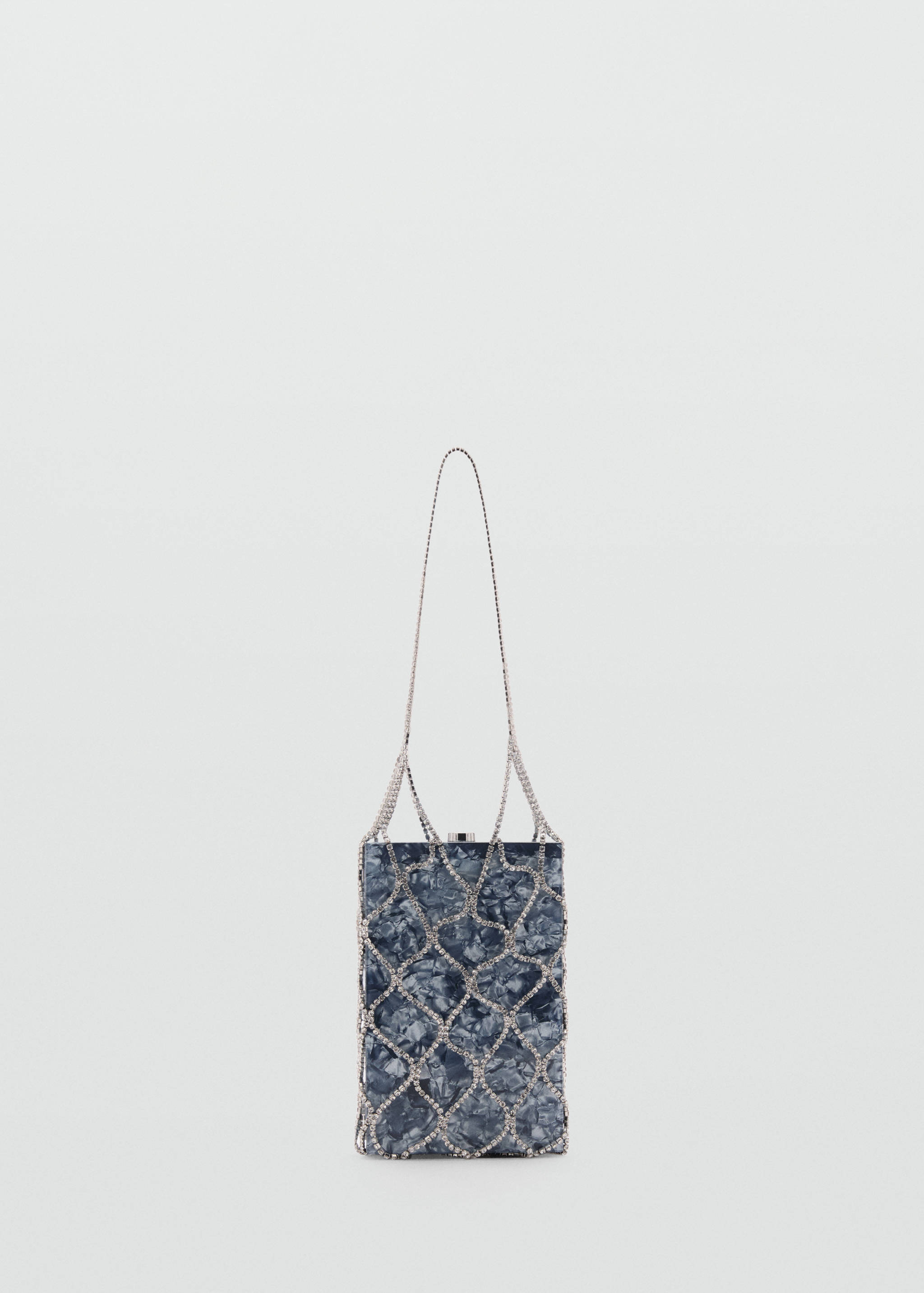 Sac porté main maille cristaux - Article sans modèle