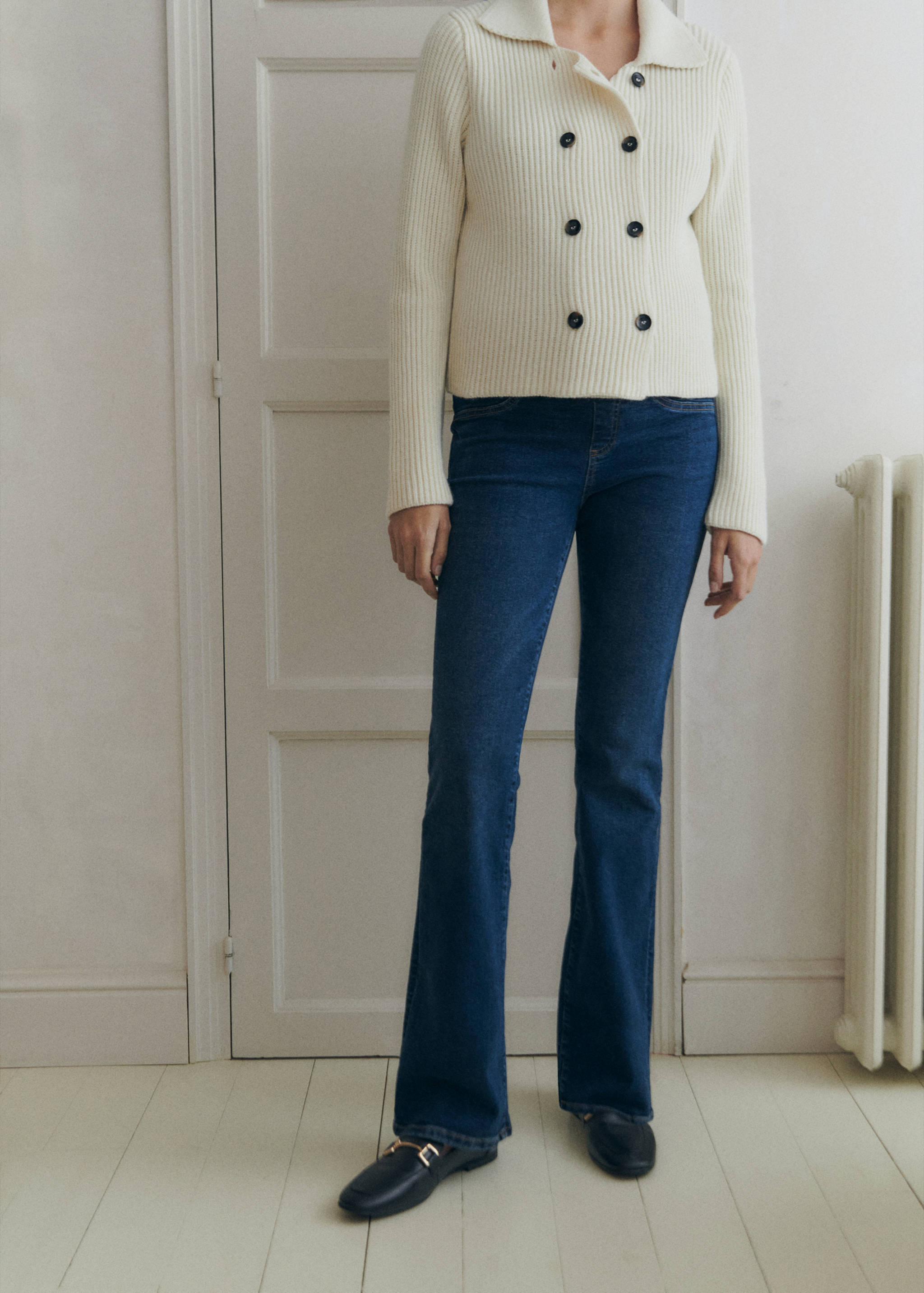 Jean de grossesse flare - Plan général