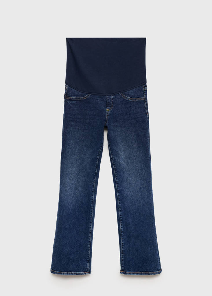Maternity flared jeans — Dark Blue