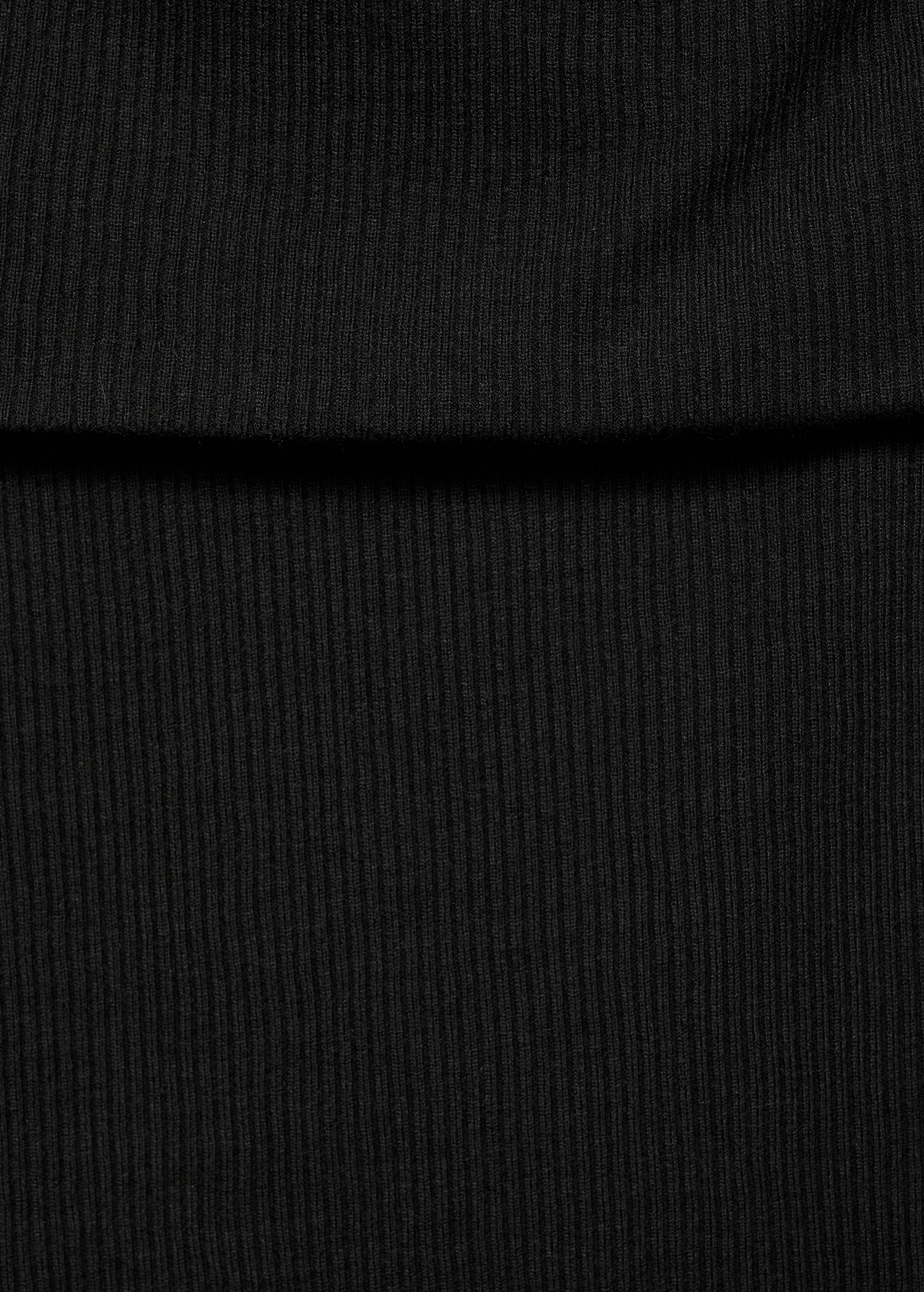 Long knitted skirt - Details of the article 8