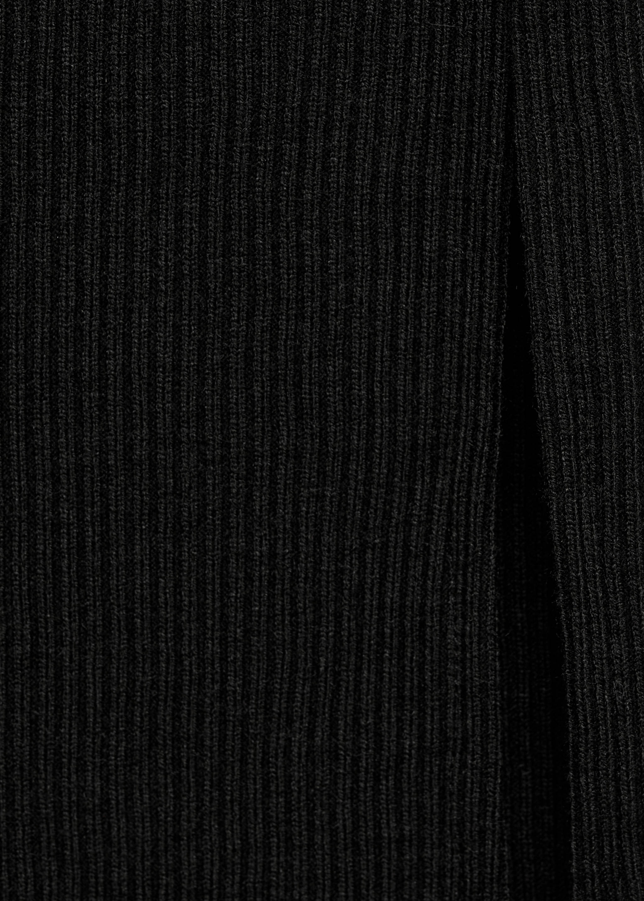 Long knitted skirt - Details of the article 0