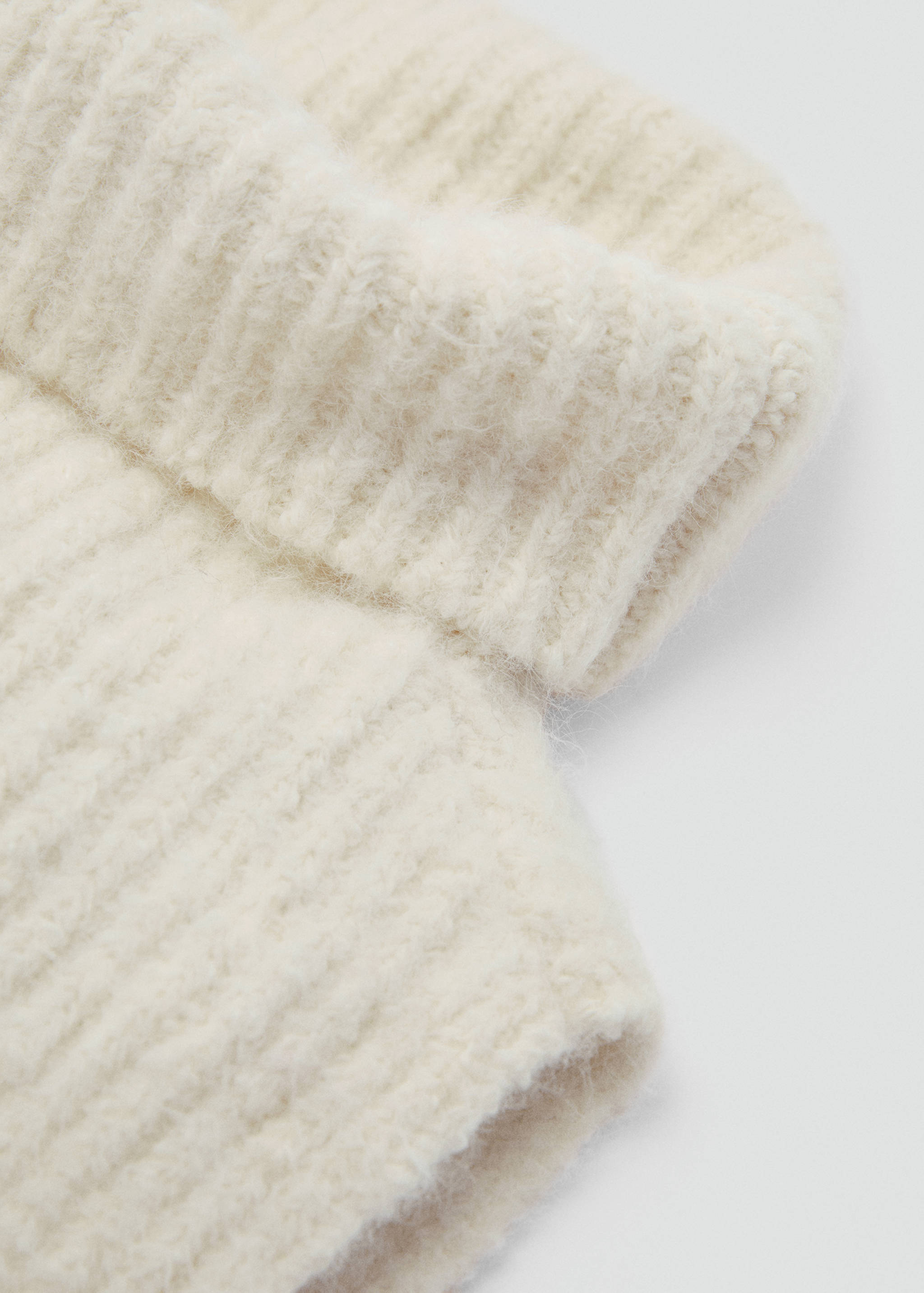 Crop turtleneck shawl - Details of the article 1