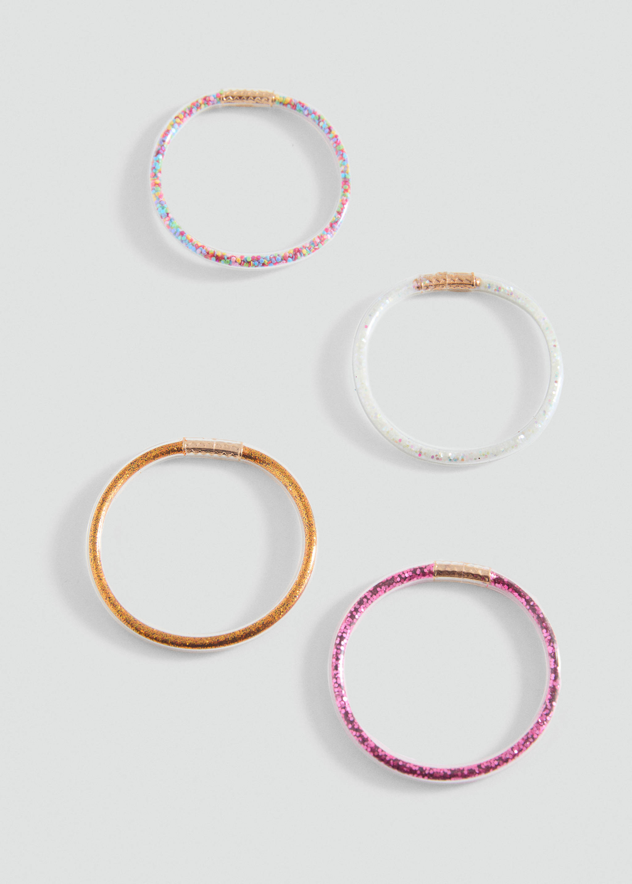 Pack of 4 bracelets - Medium plane