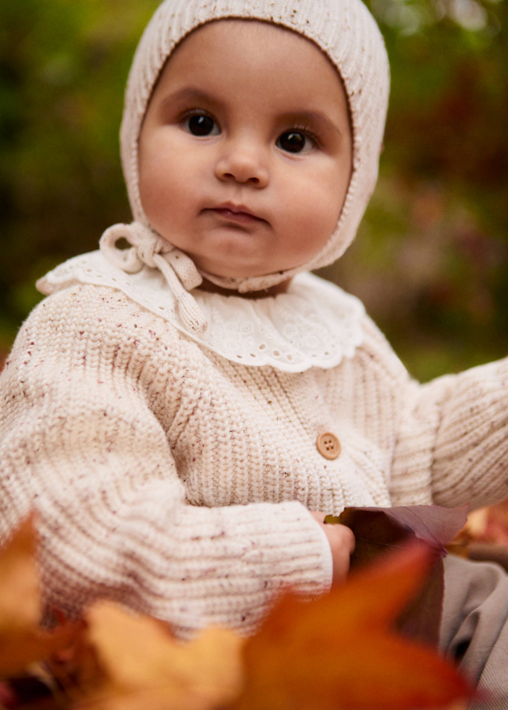 Knitted button cardigan - Details of the article 5