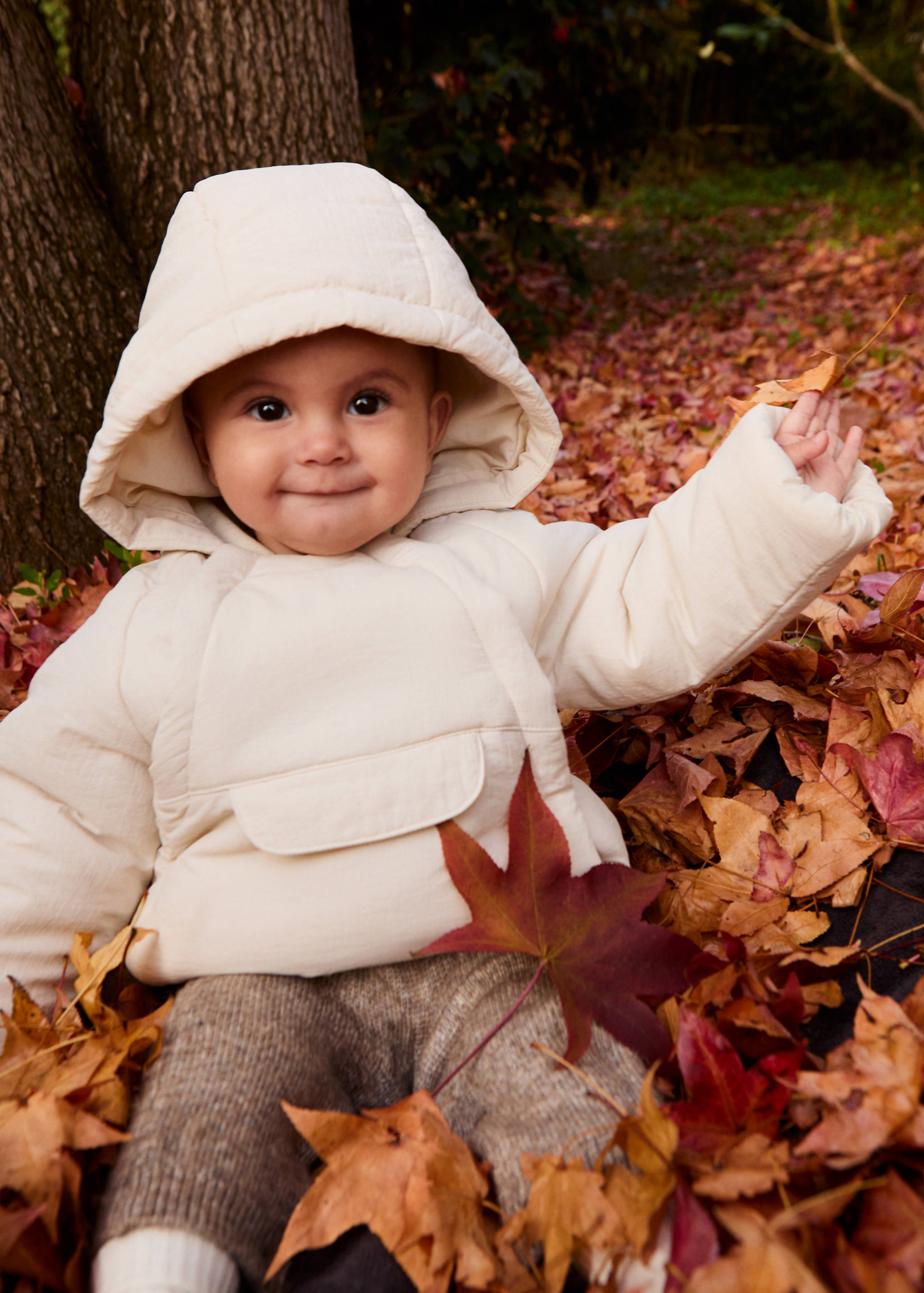 Anorak acolchado bolsillo canguro - Detalle del artículo 5