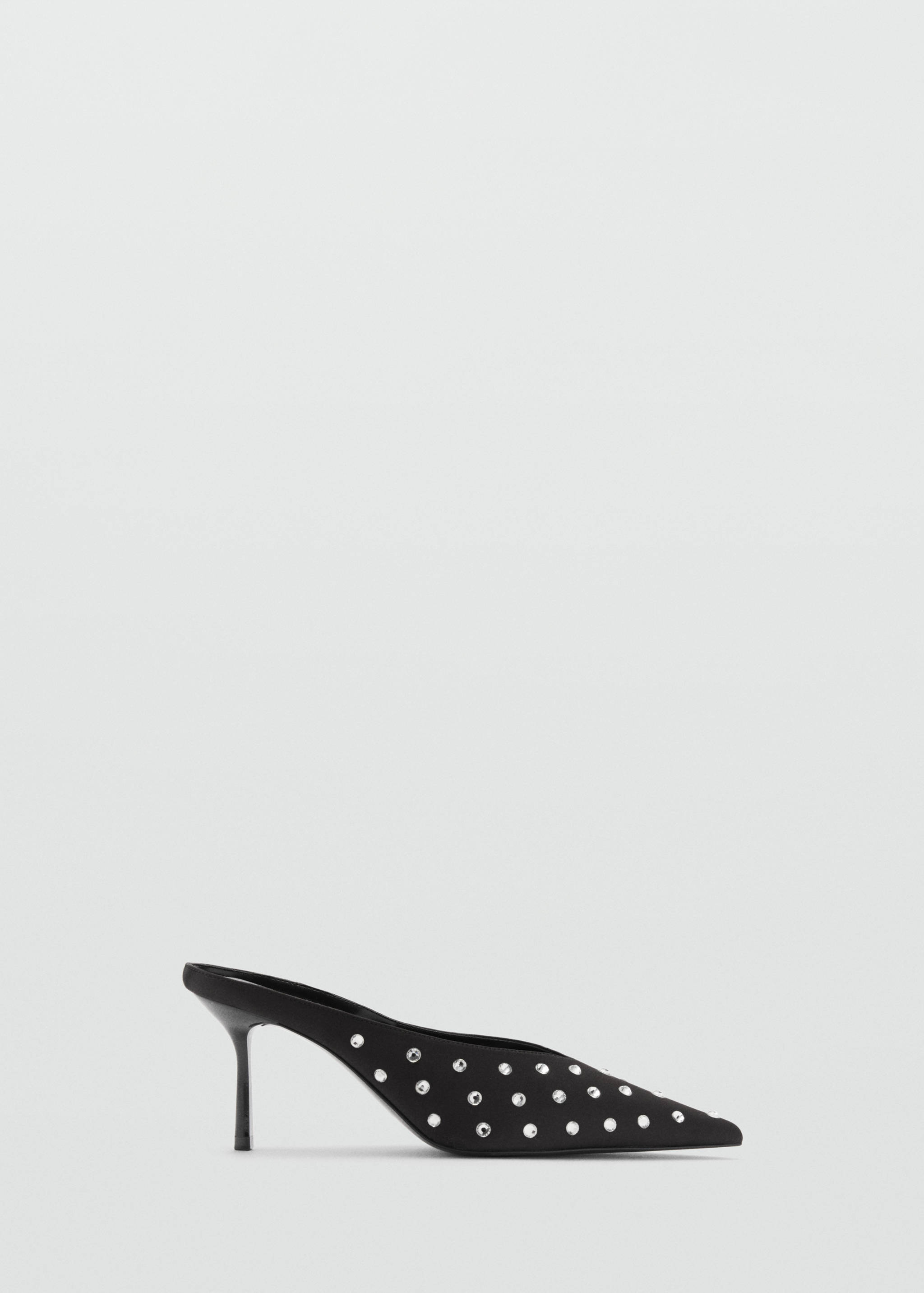 Crystal slingback heeled shoe - Article without model