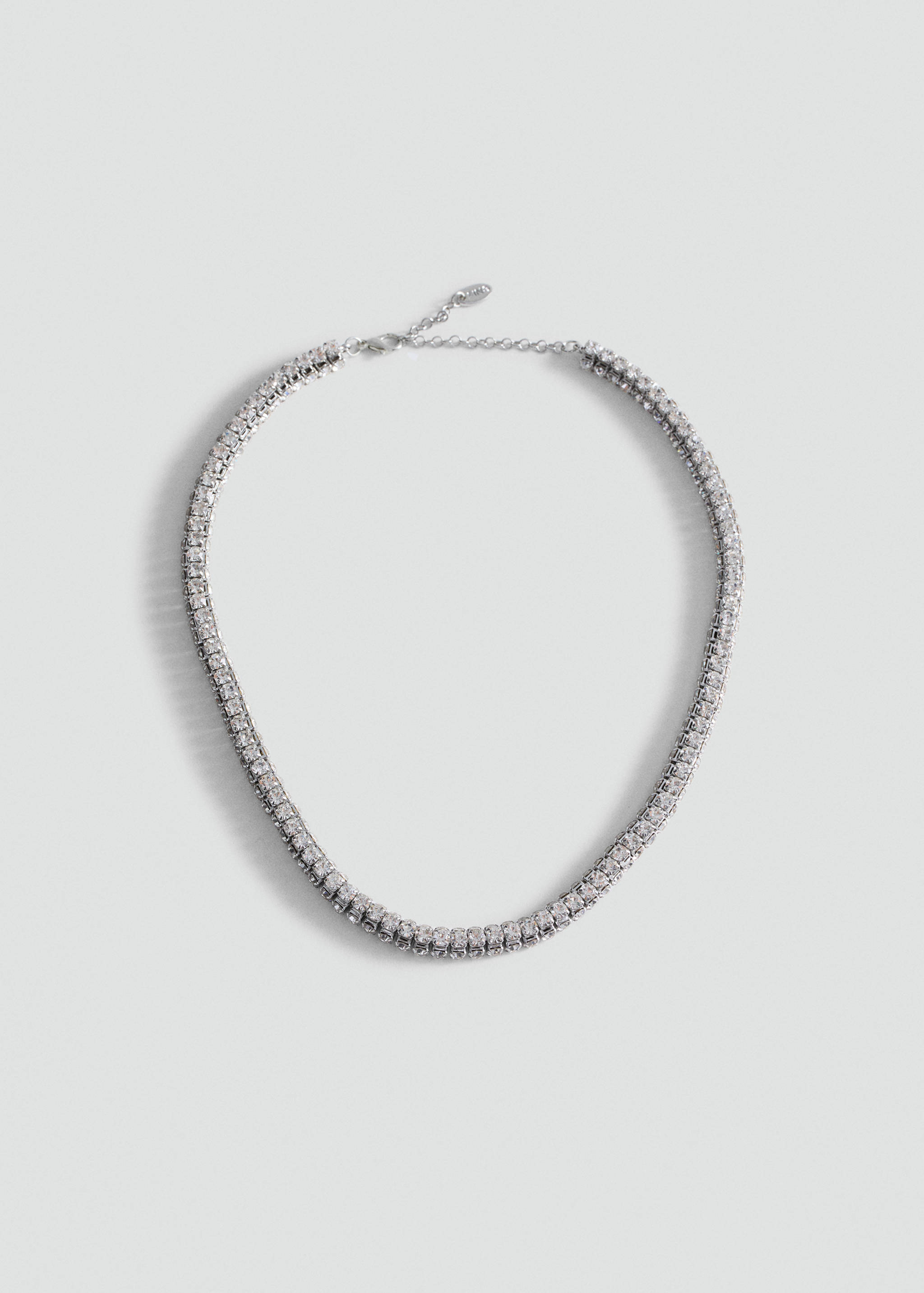 Faceted crystal necklace - Article without model