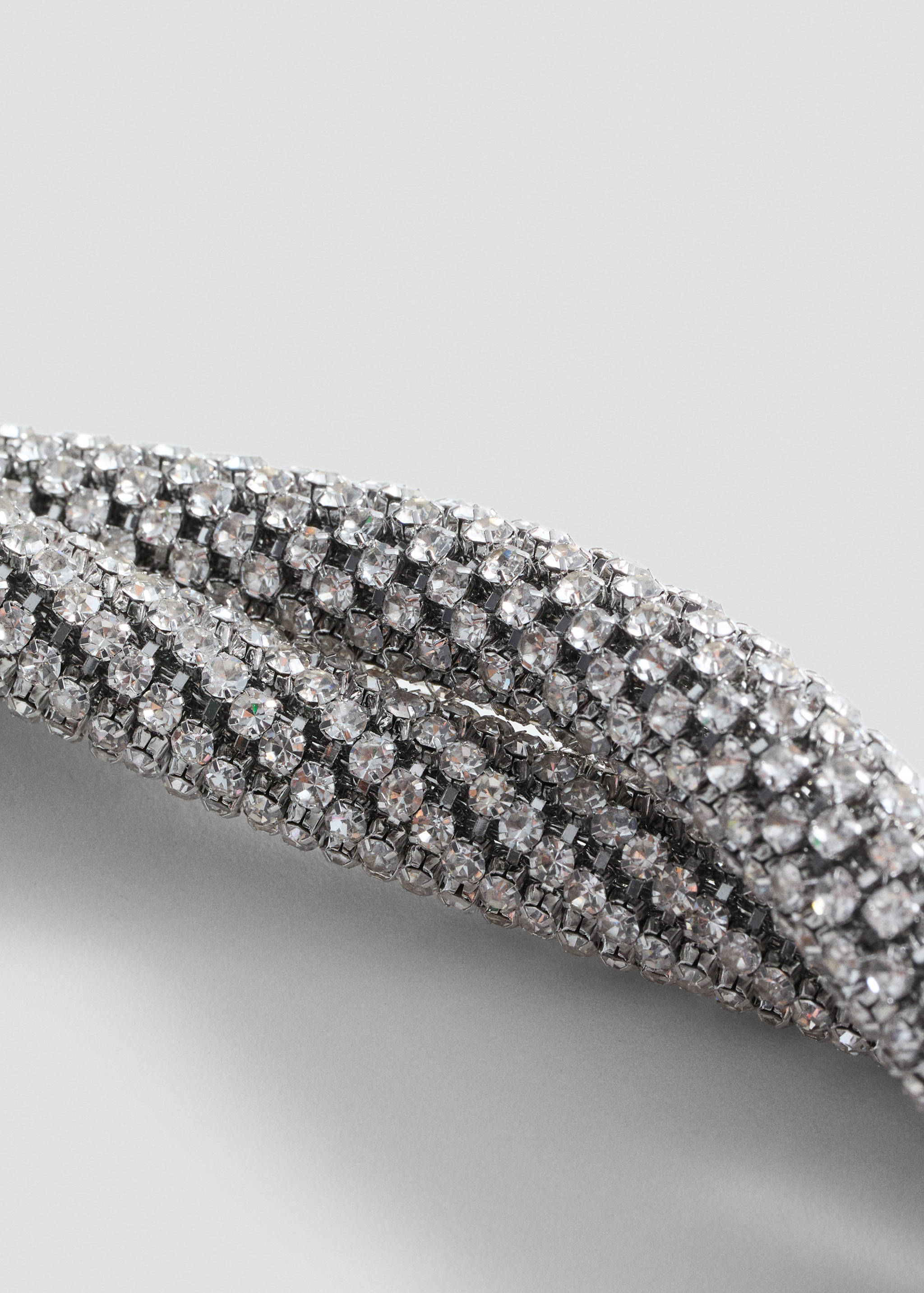 Double crystal necklace - Details of the article 1