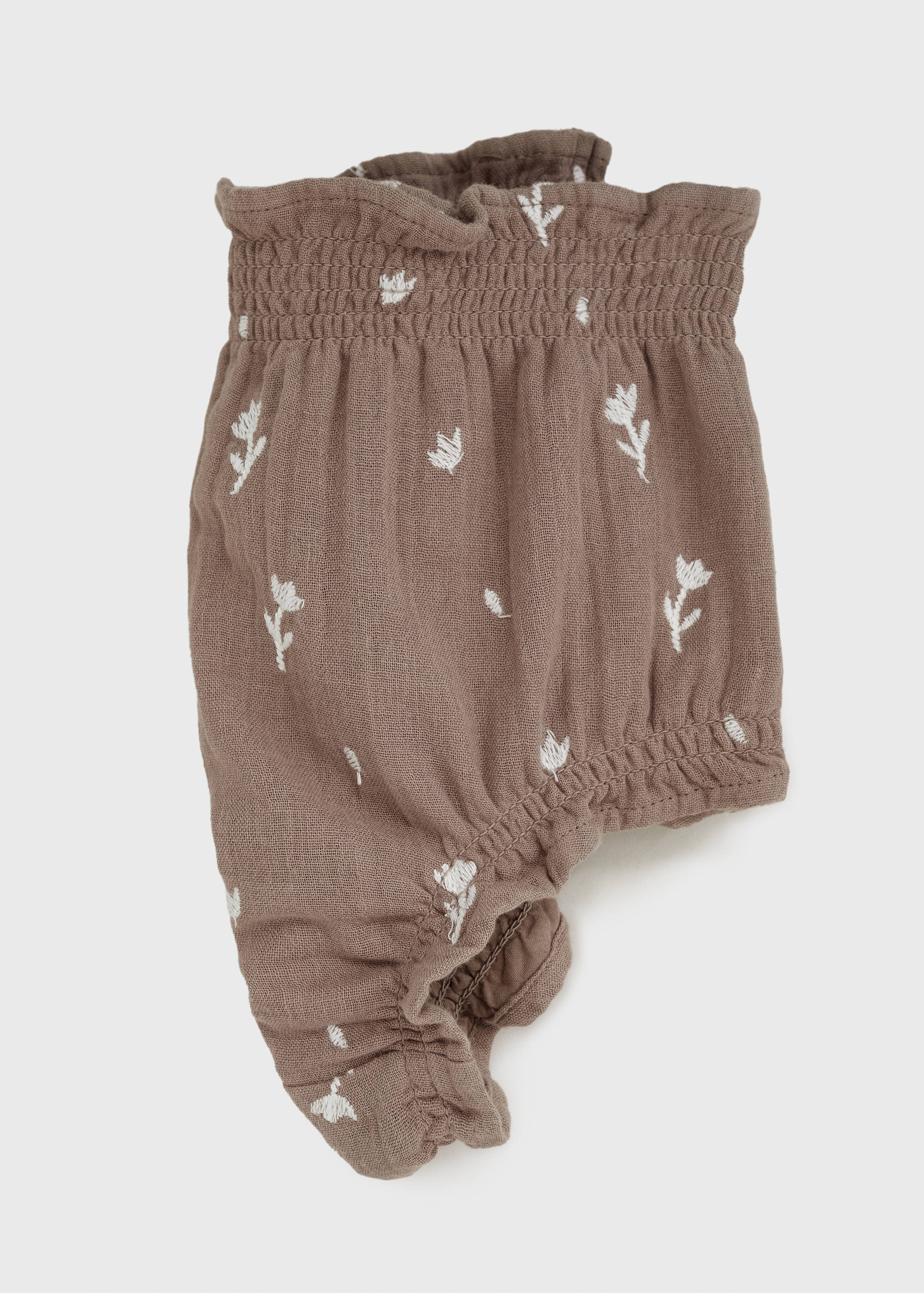Short brodé à fleurs - Détail de l'article 0