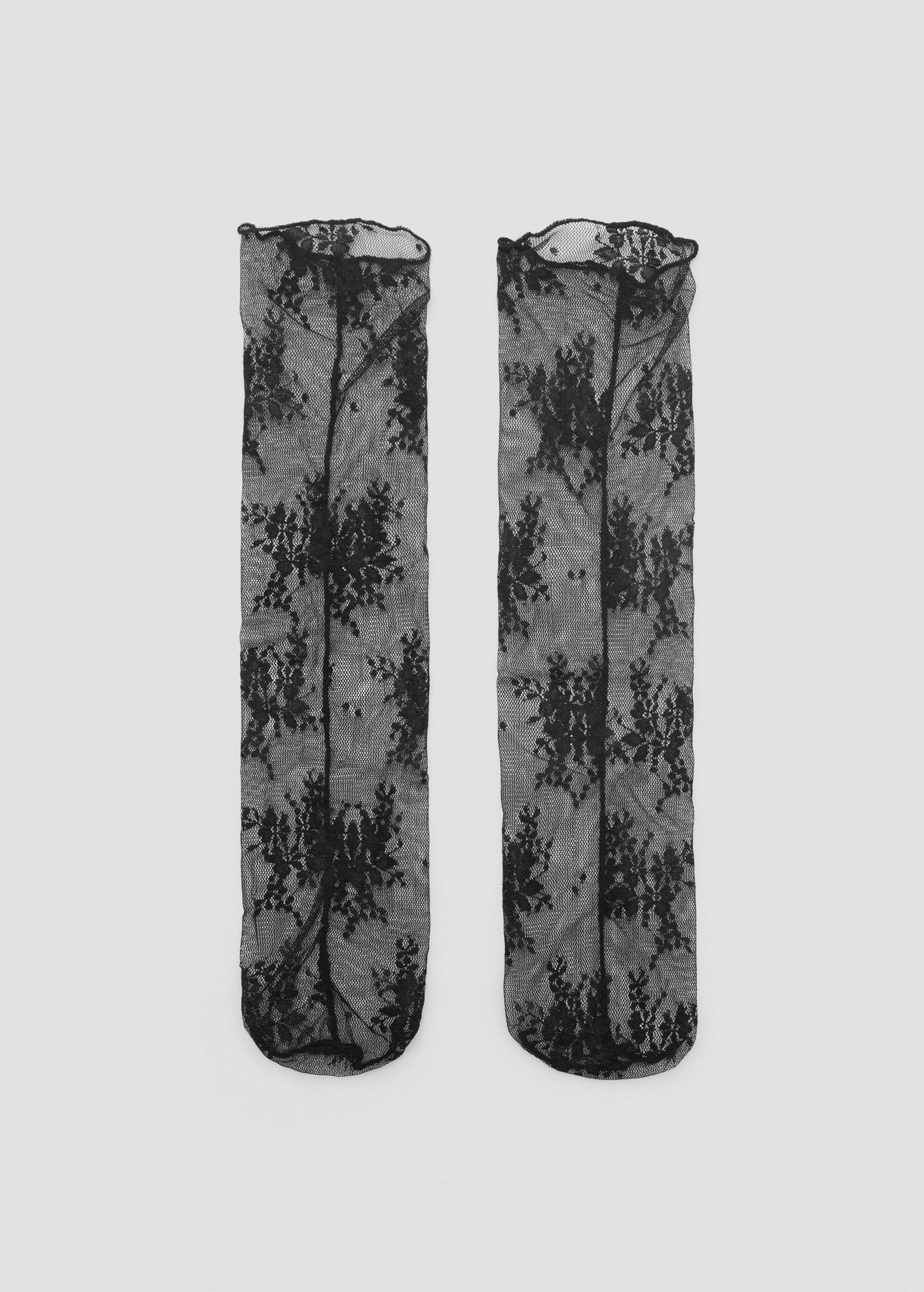 Lace design socks - Article without model