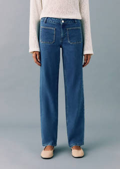 Straight fit jeans — Medium Blue 5