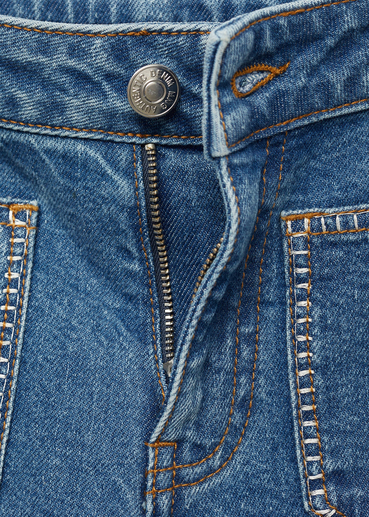 Straight fit jeans — Medium Blue