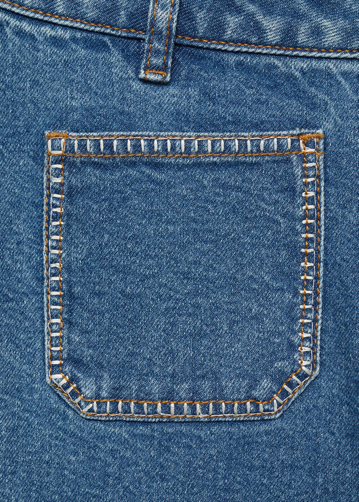 Straight fit jeans — Medium Blue