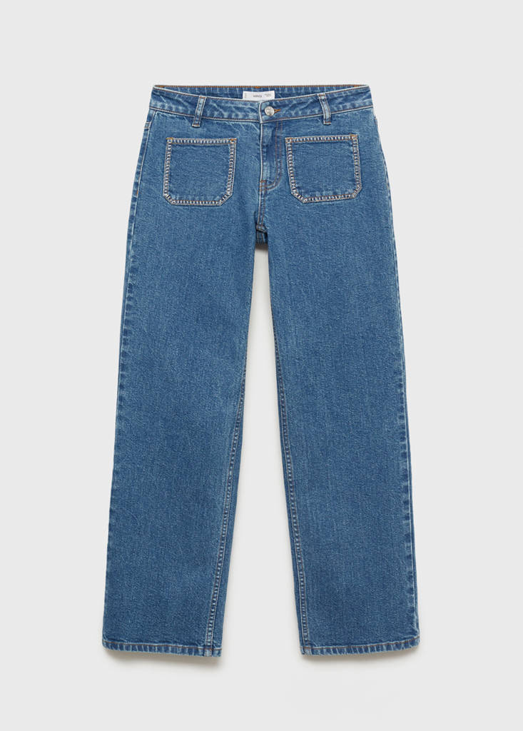 Straight fit jeans — Medium Blue